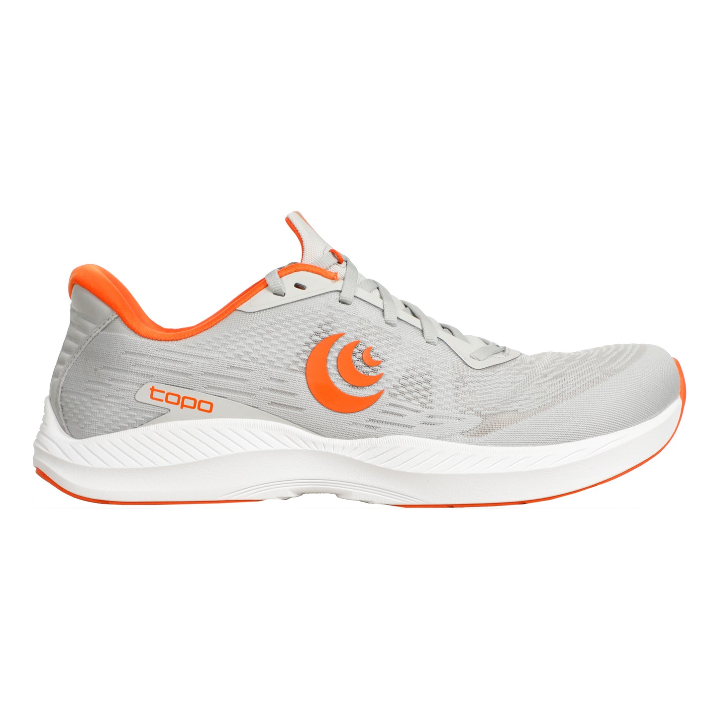 TOPO ATHLETIC Fli-Lyte 5 Neutral Running Shoe Men-Grey,Orange