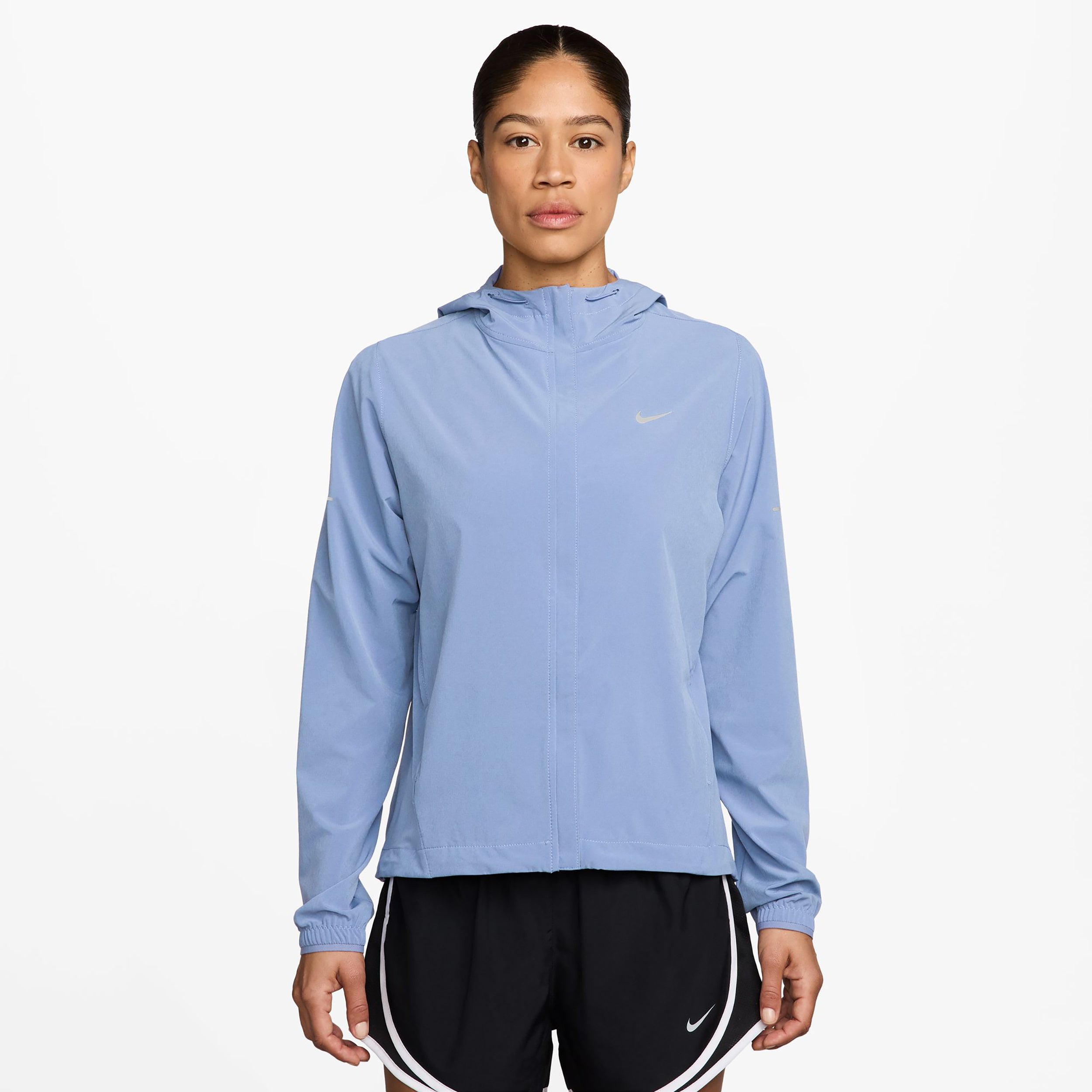 Nike Swift  Laufjacke Damen - blau, silber