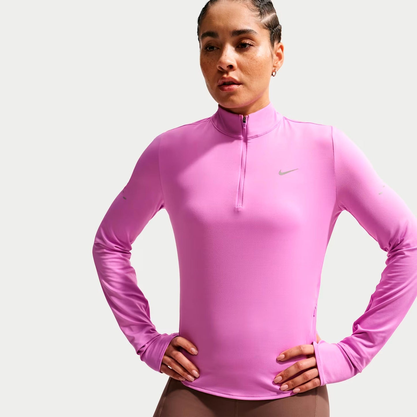 Nike Swift Running shirt Women - pink, silver