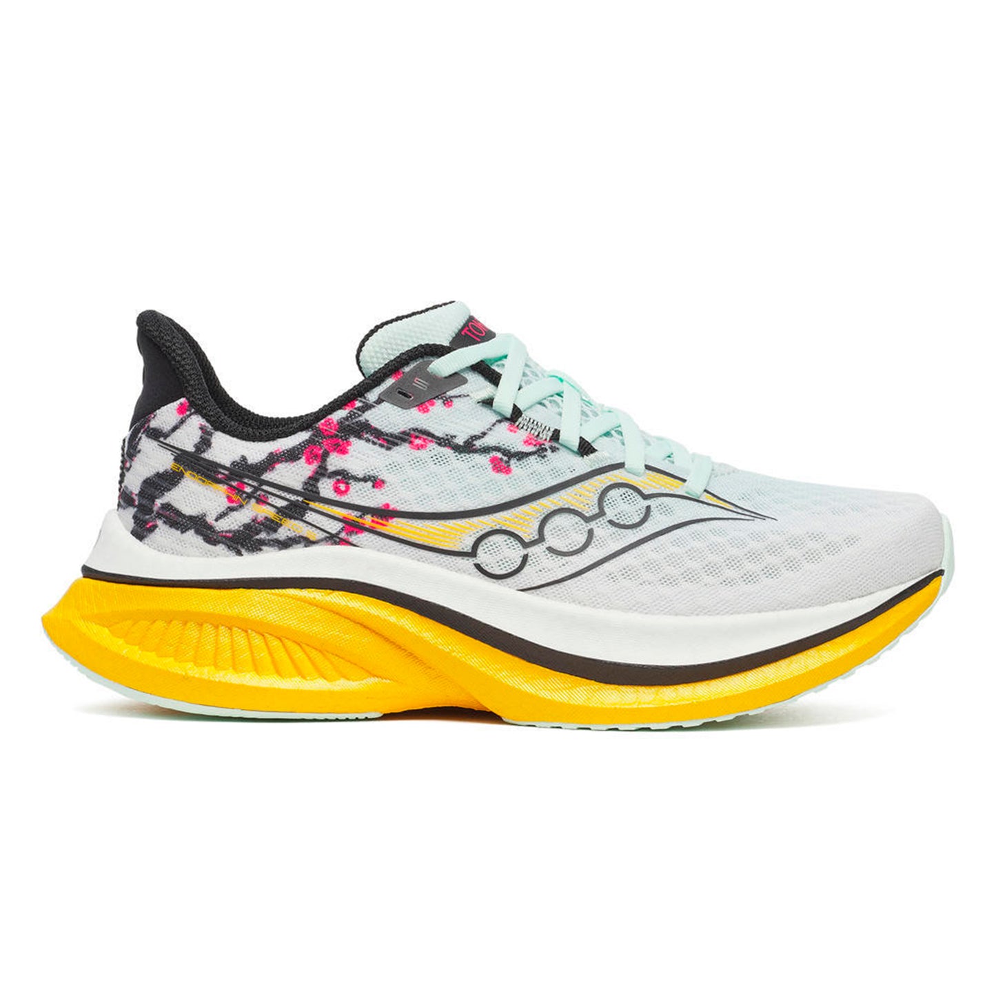 Saucony Endorphin Speed 5 Competition running shoe Women-white, yellow