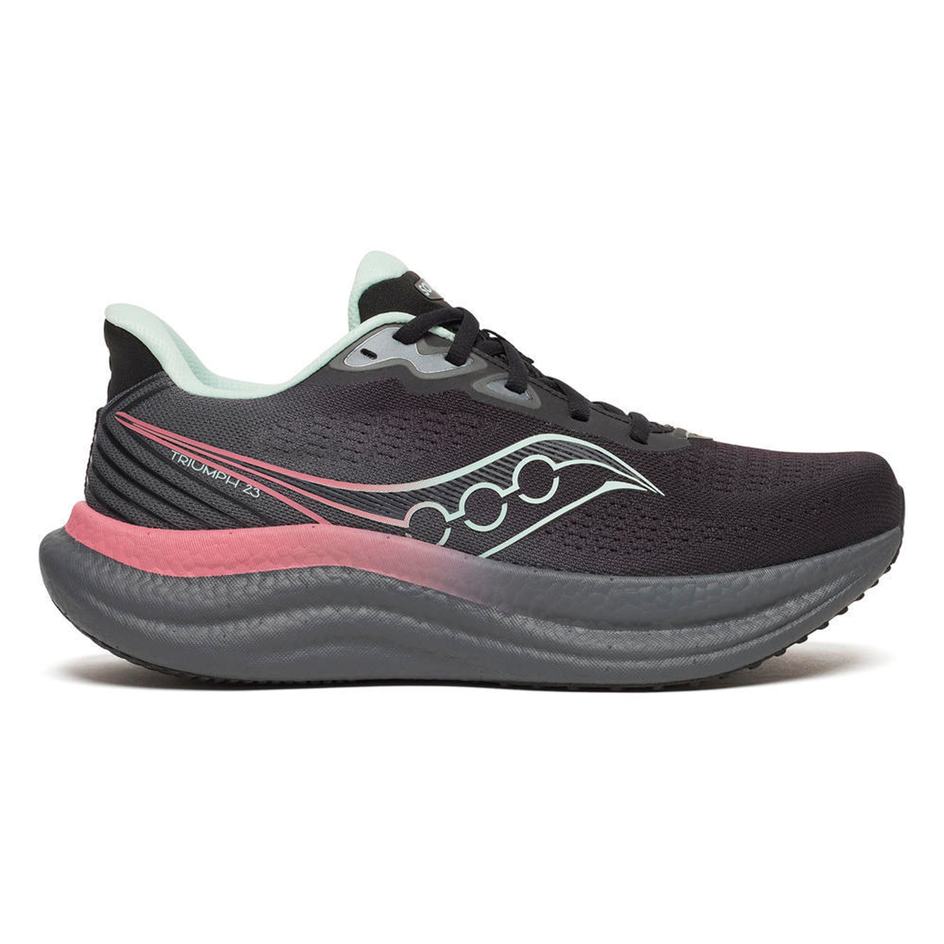Saucony Triumph 23 Neutralschuh Damen - schwarz, mint