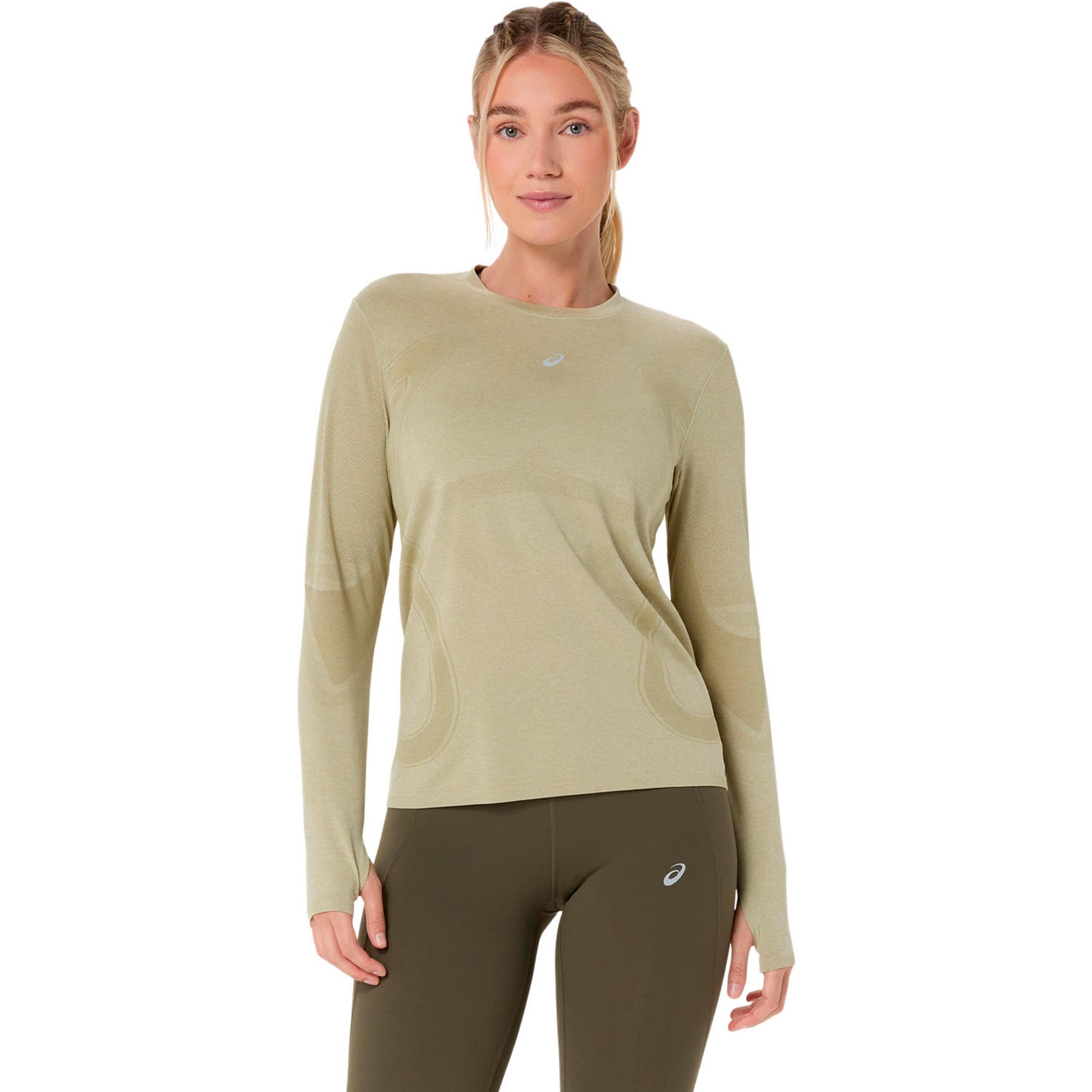 ASICS Road Seamless  Laufshirt Damen - beige, beige