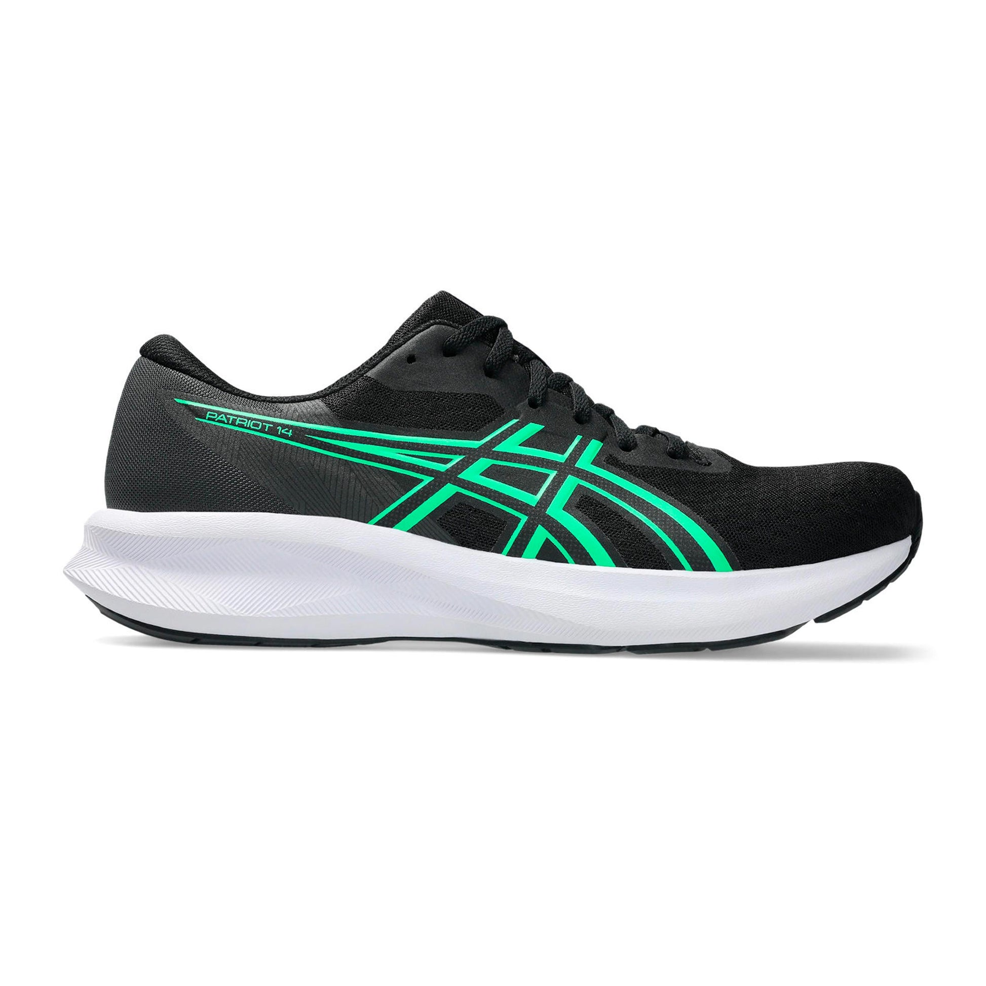 ASICS Patriot 14 Neutral running shoe Men-black, green