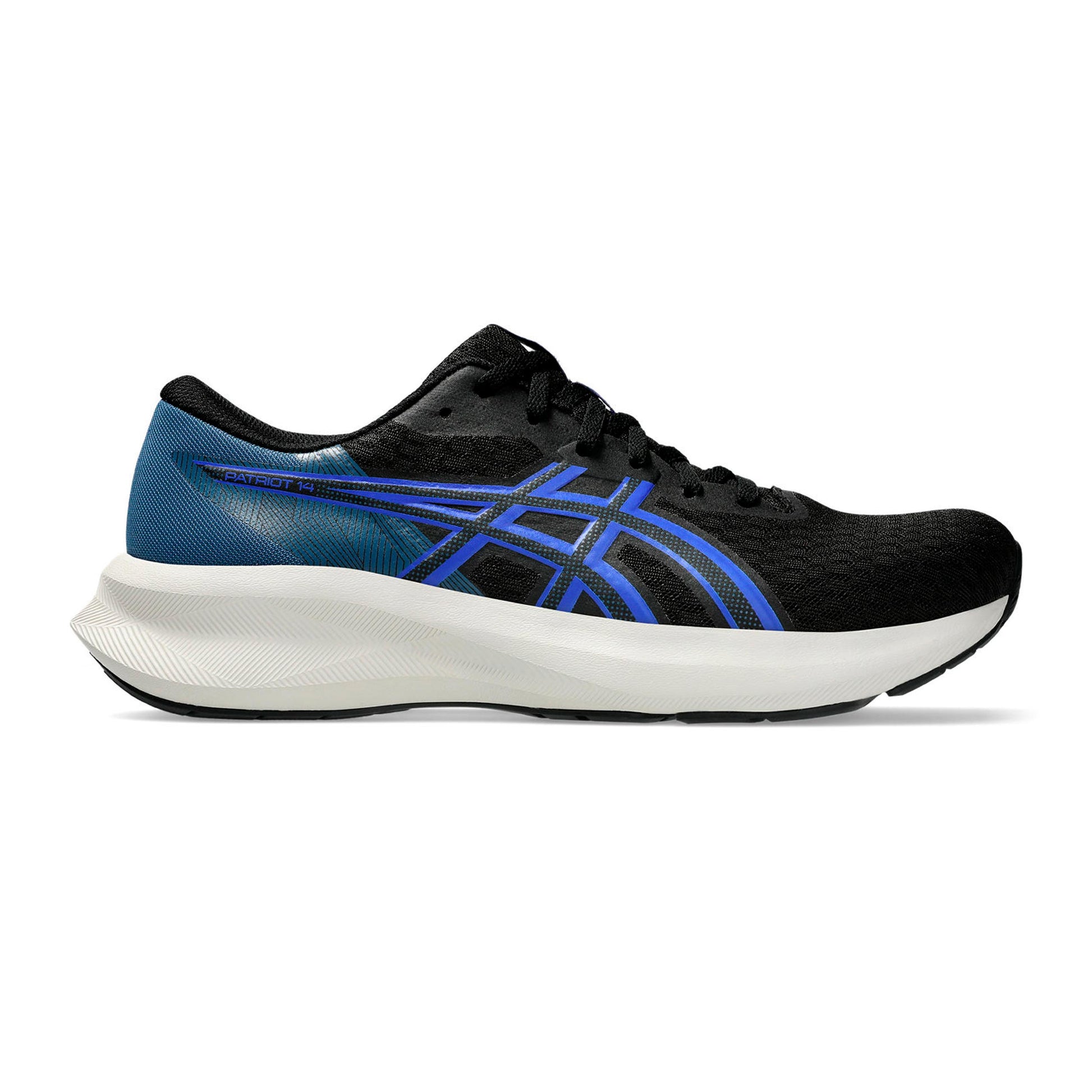 ASICS PATRIOT 14 Neutral running shoe Men - black, blue