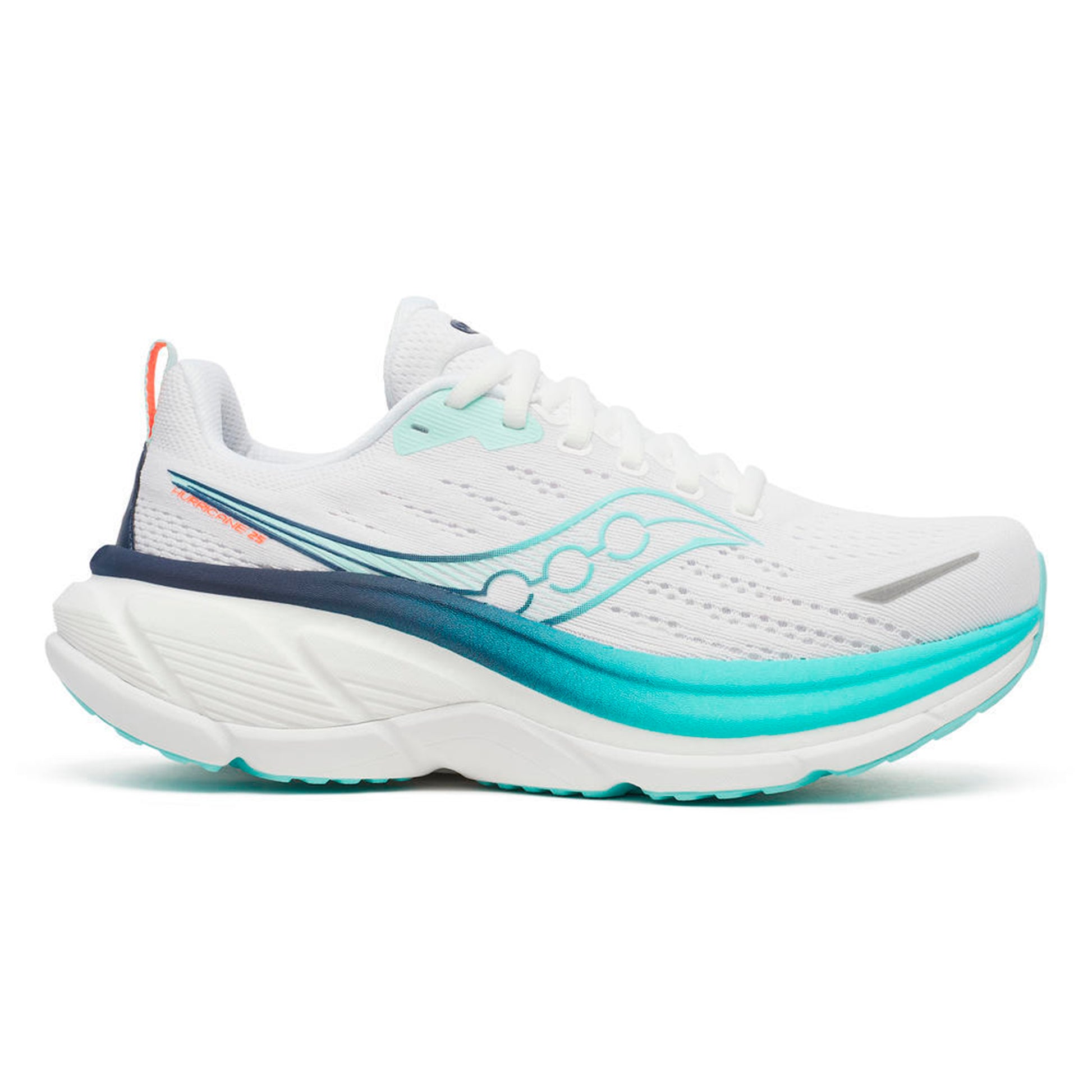 Saucony Hurricane 25 Stabilitätsschuh Damen-weiß, dunkelblau