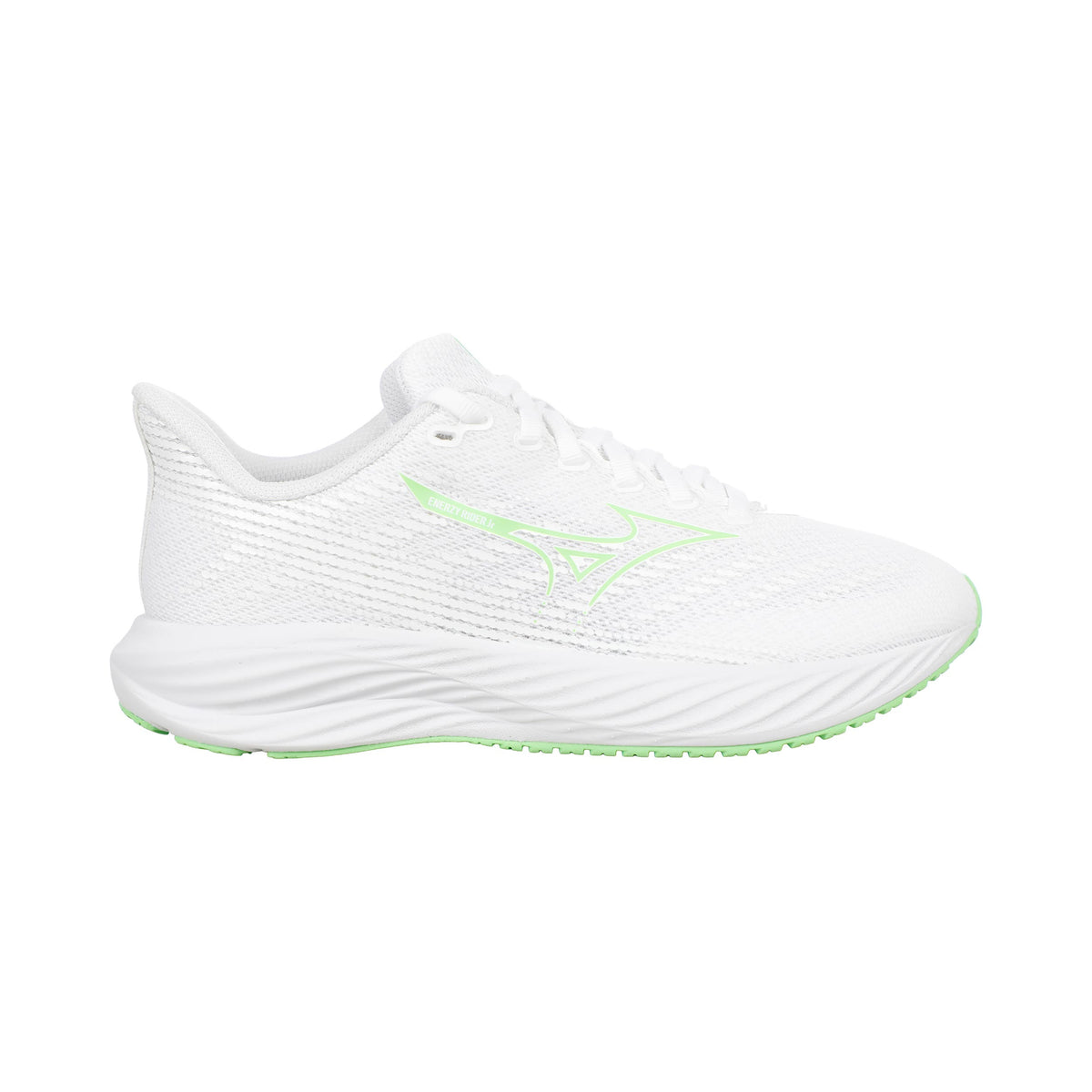 Mizuno Enerzy Rider Jnr  Neutral running shoe Kids - white, green