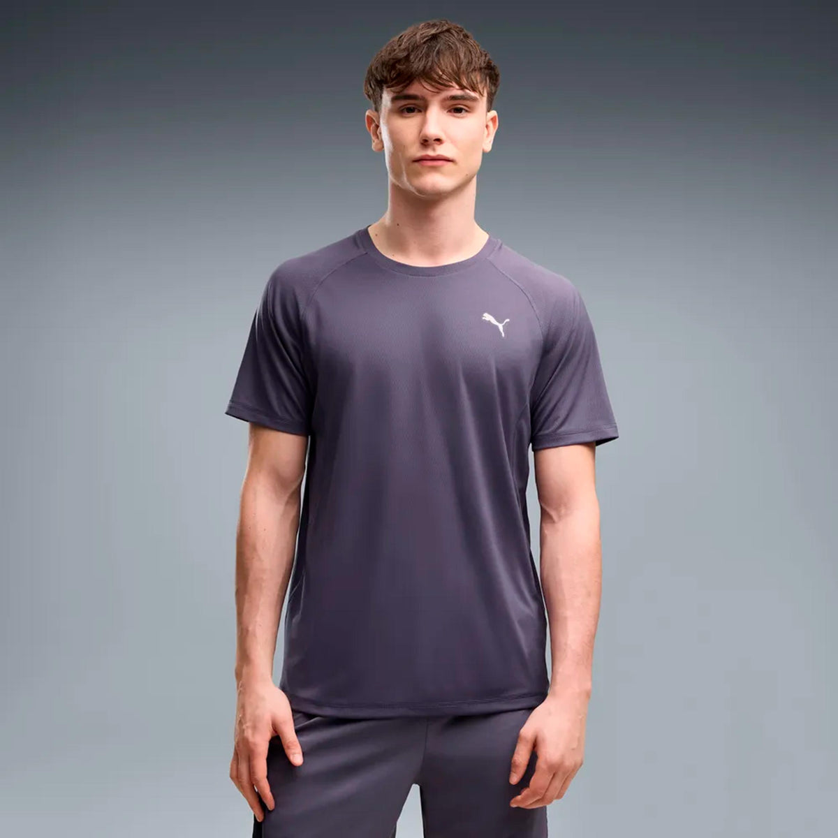 Puma Velocity  Laufshirt Herren - grau