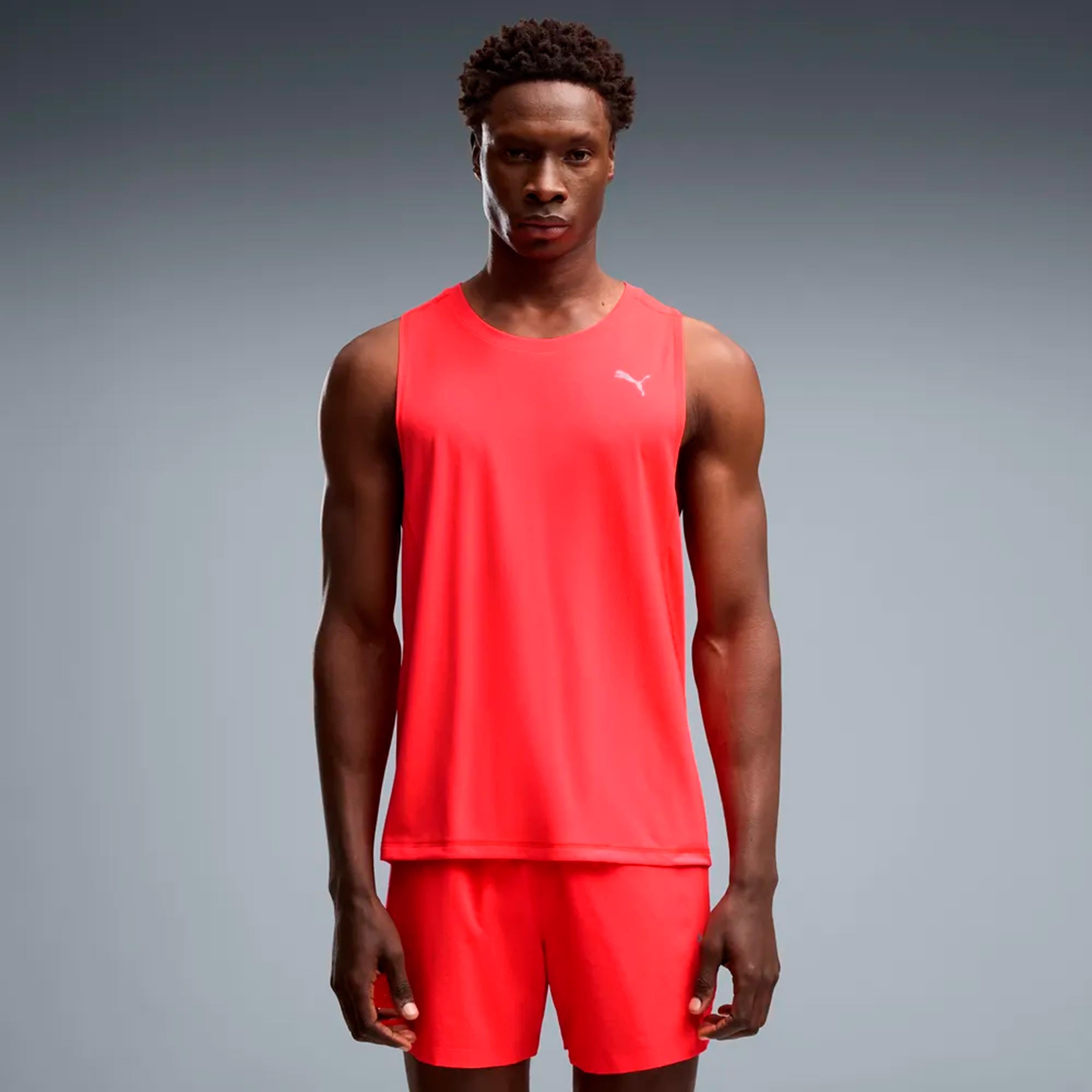 Puma Velocity  Laufshirt Herren - rot