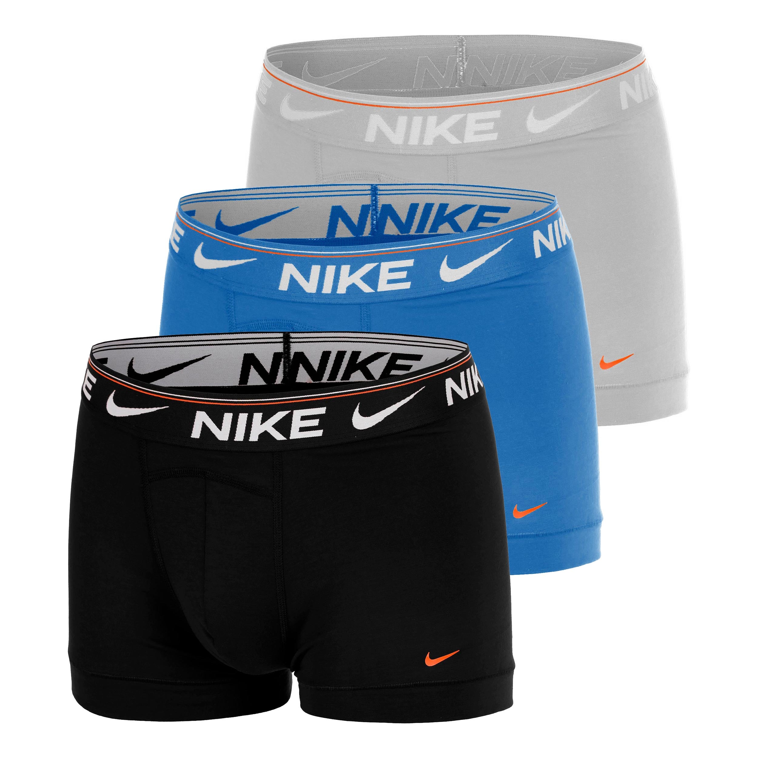 Nike Ultra Comfort Boxer Short - 3er Pack Herren-grau, blau