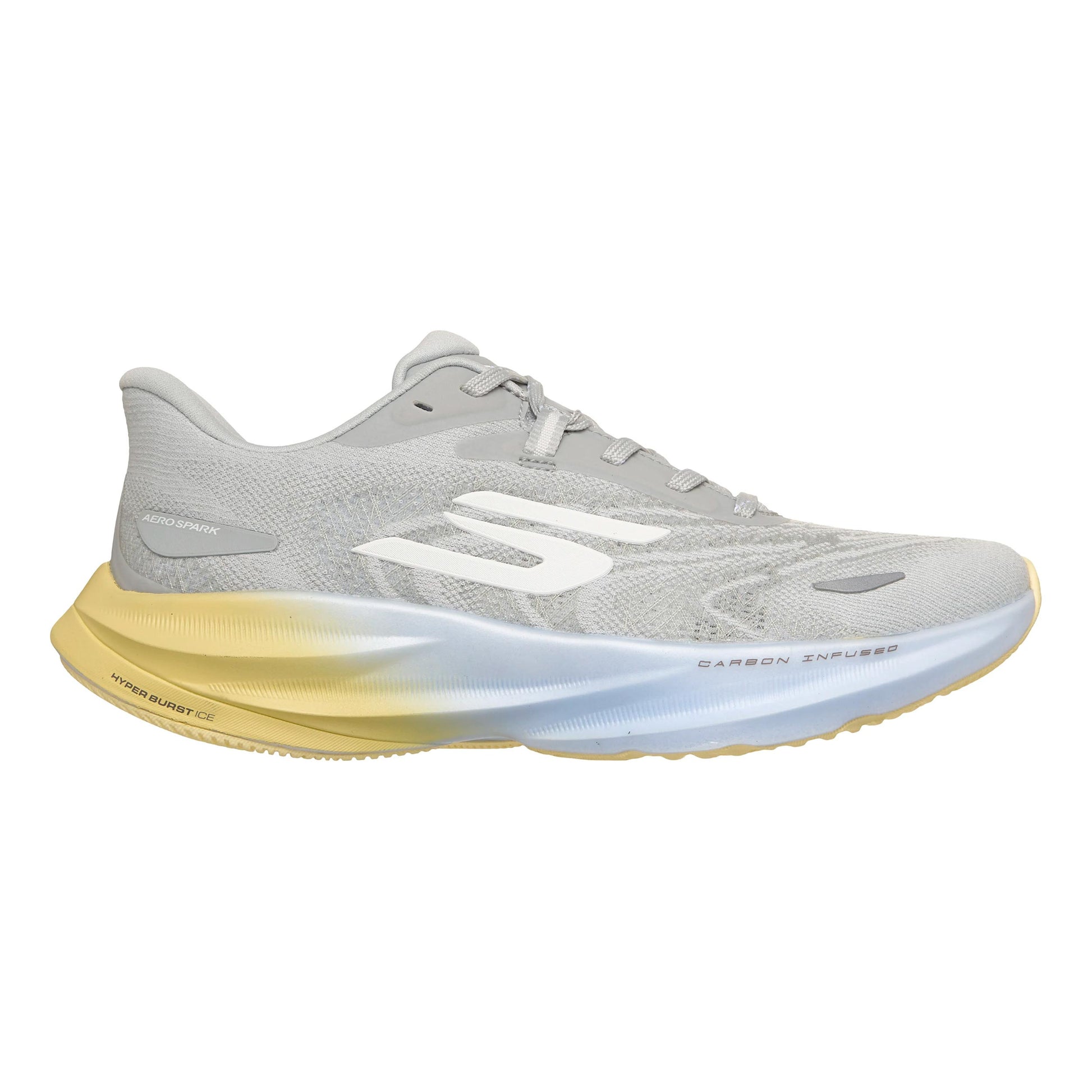 Skechers SKX Aero Spark Neutral running shoe Women - lightgrey, yellow