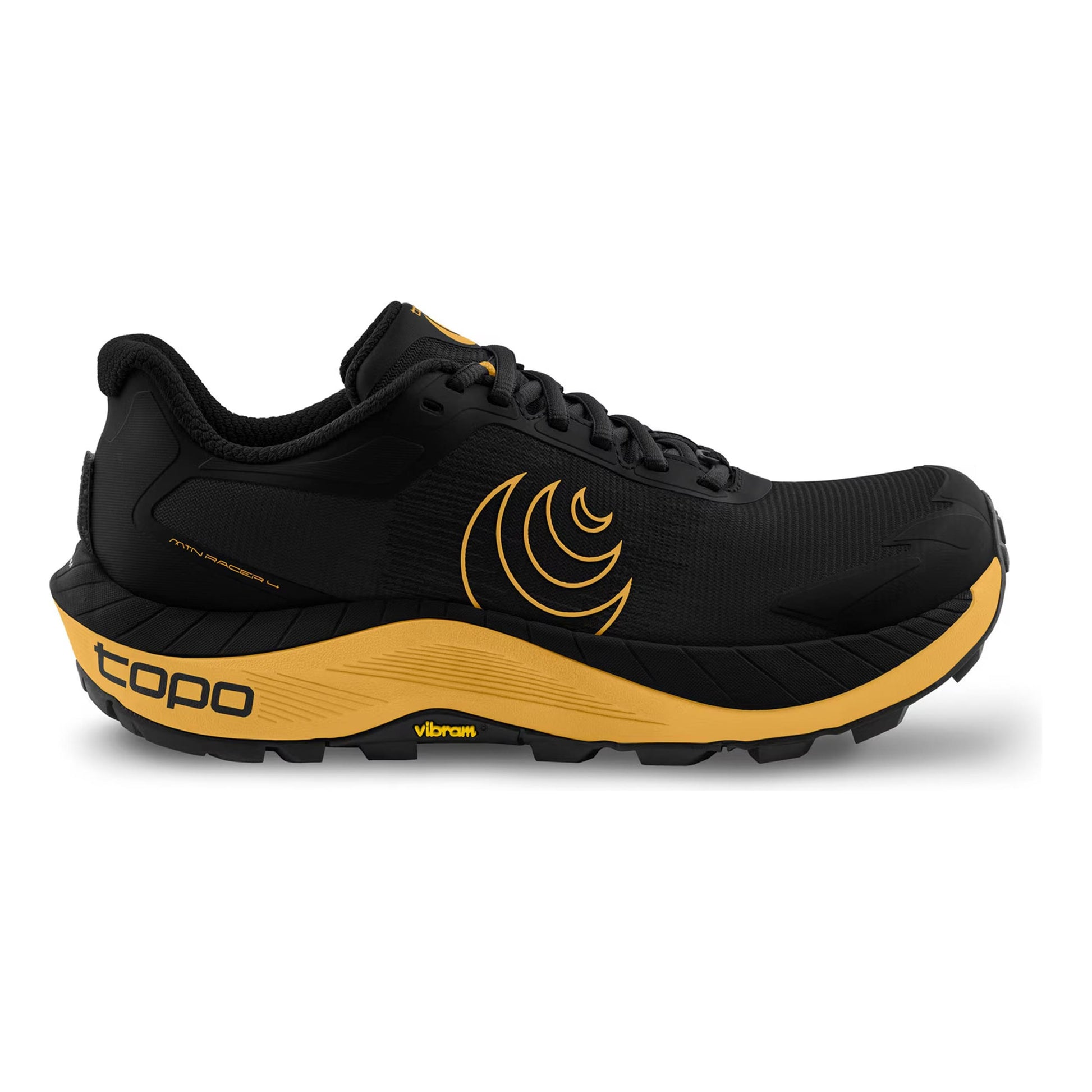 TOPO ATHLETIC MTN Racer 4 Trail running shoe Men - black, yellow