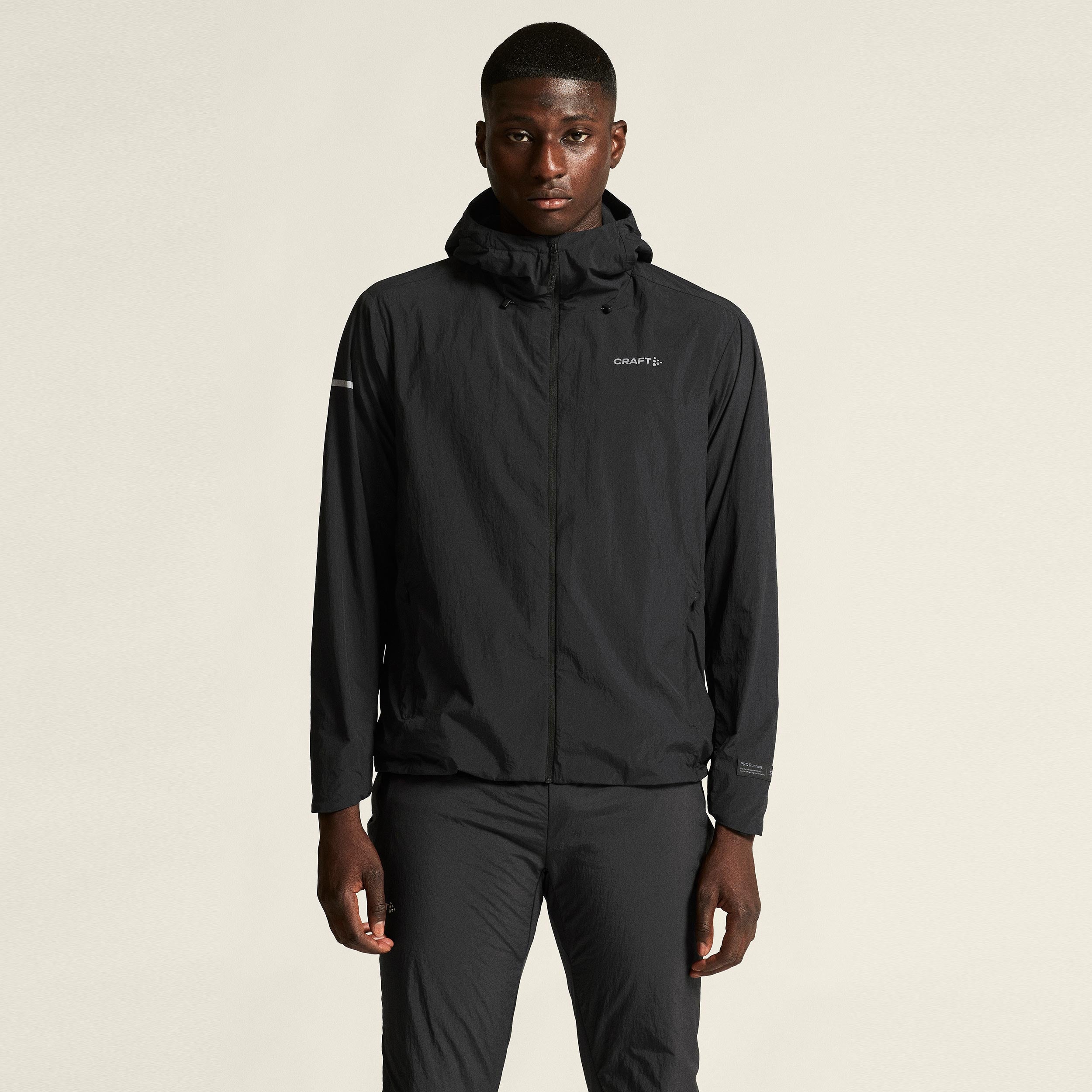 Craft SubZ Light Laufjacke Herren - schwarz