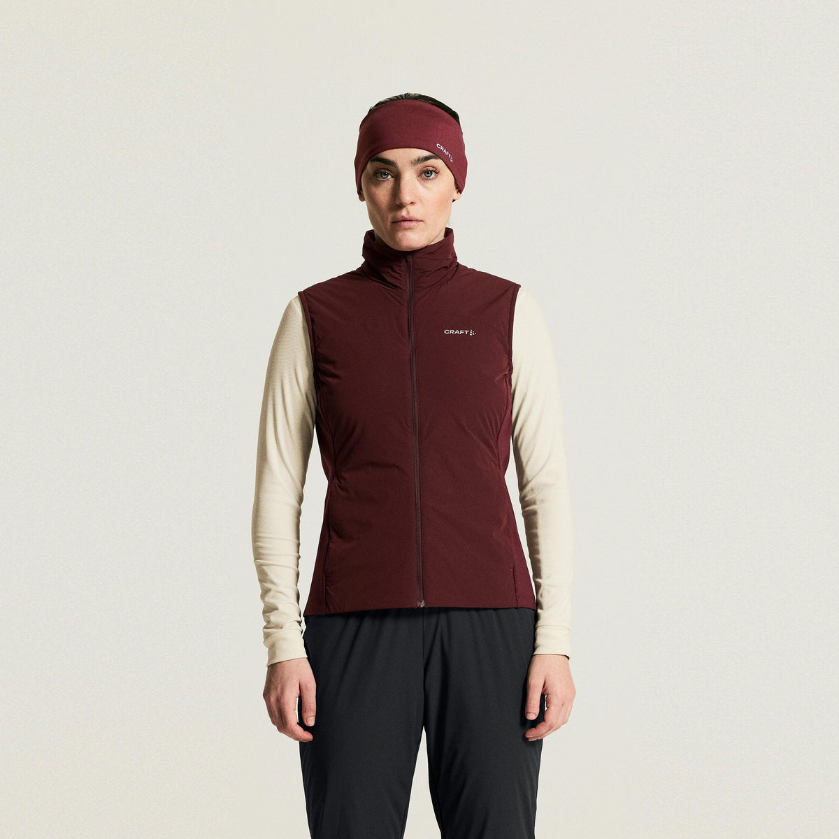 Craft ADV Essence Laufweste Damen - dunkelrot