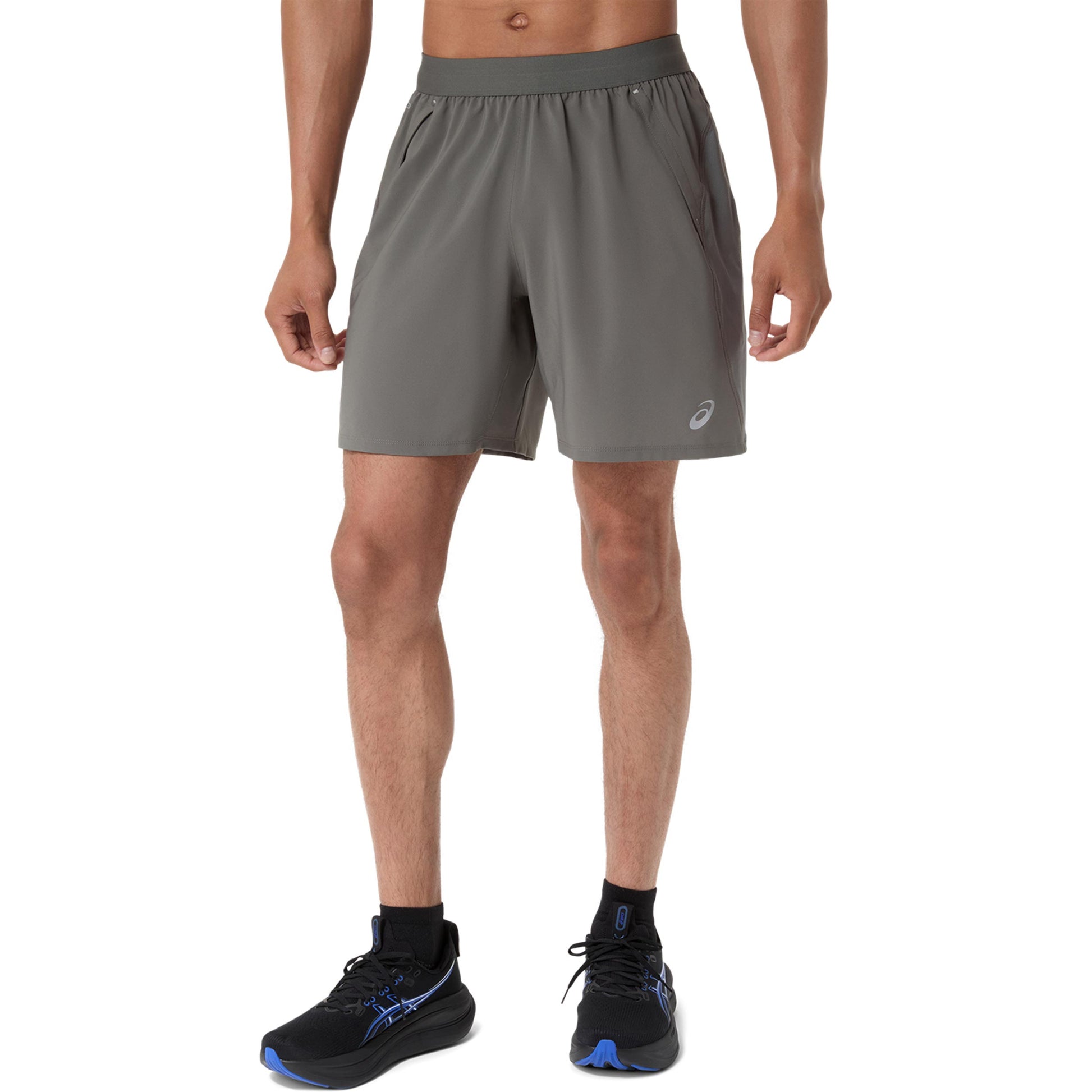 ASICS Road 7In  Running shorts Men - grey