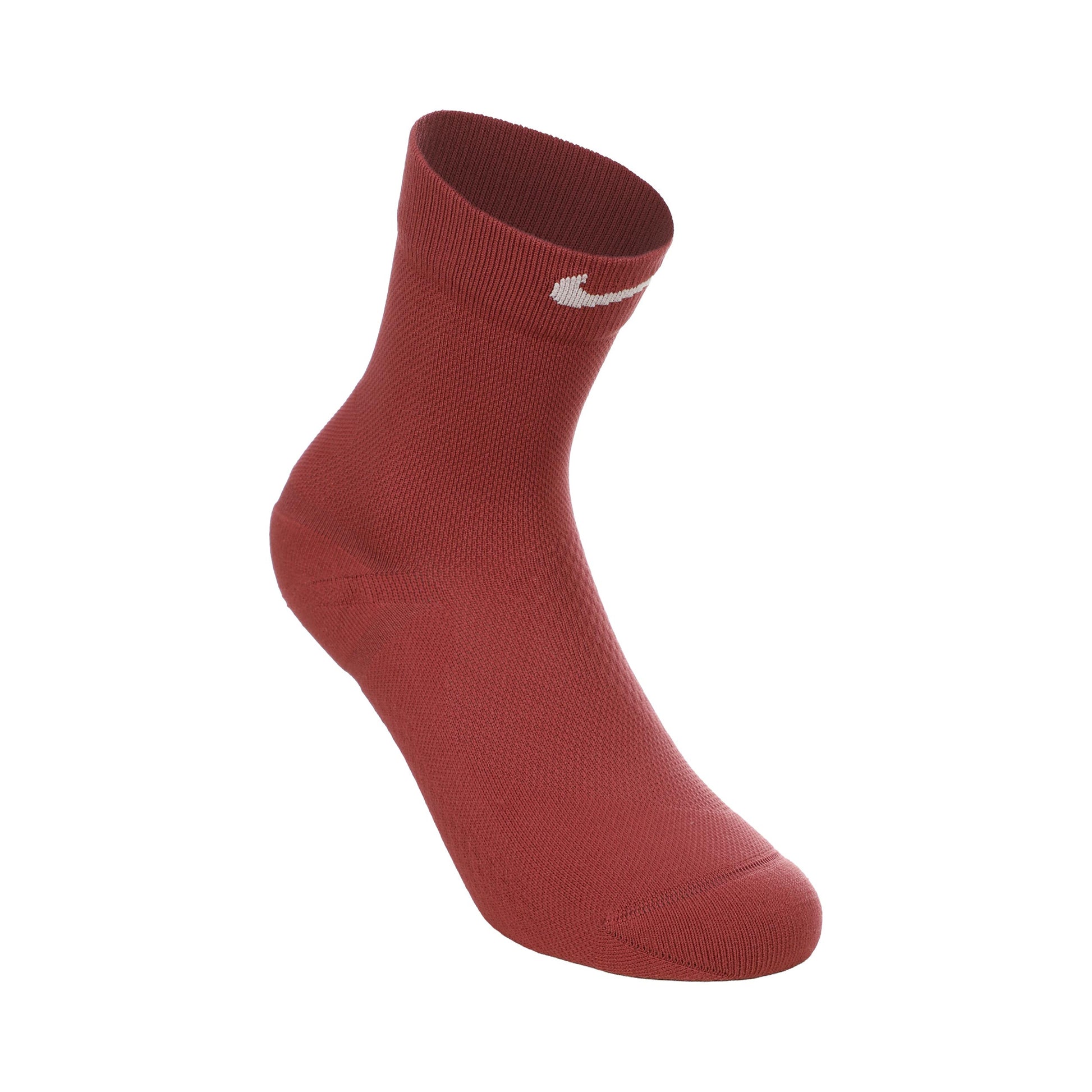 Nike Fast Midweight Crew  Running Socks Unisex - mauve, white