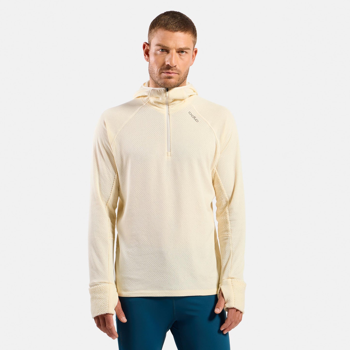 Odlo X-Alp Midlayer  Laufshirt Herren - creme