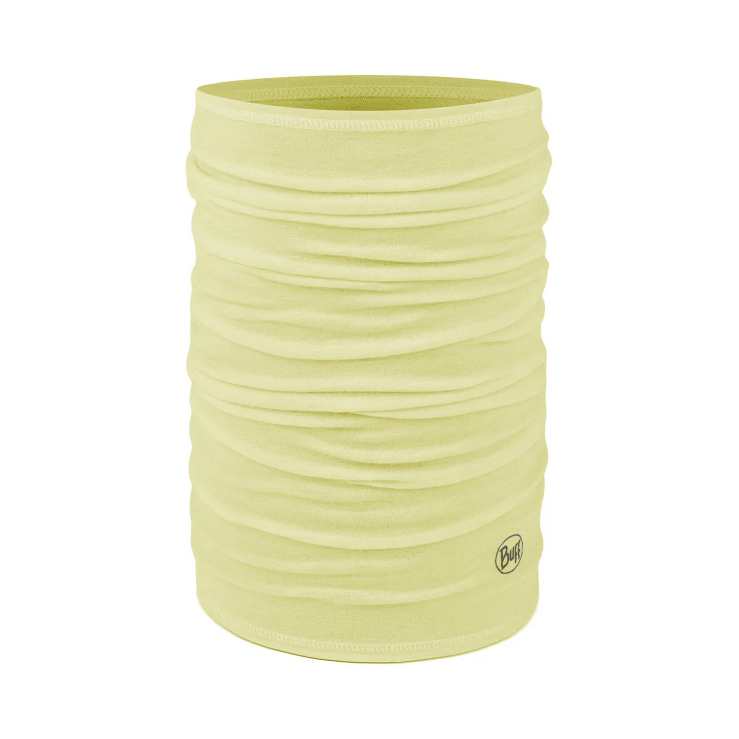 Buff Merino Lightweight Tube scarf Unisex - yellow