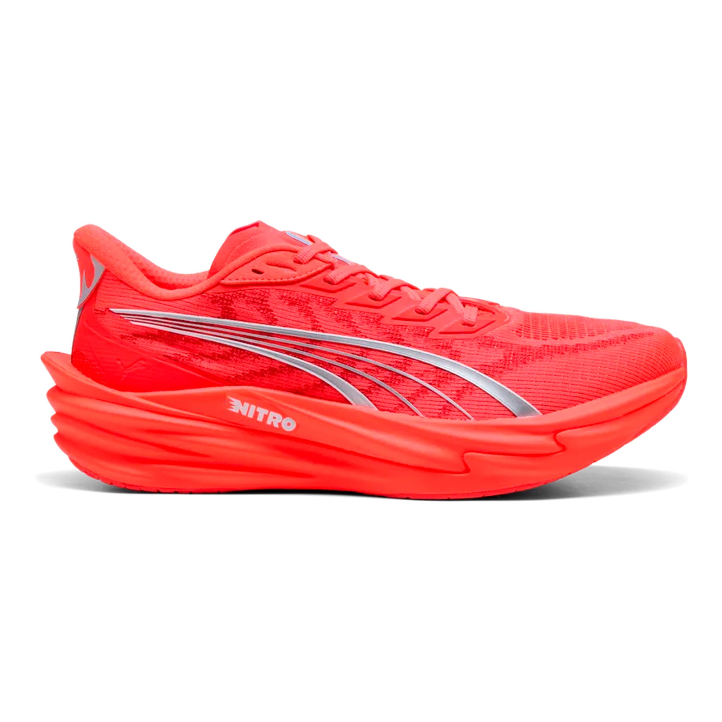 Puma Deviate Nitro 4 Neutral running shoe Men - red, silver
