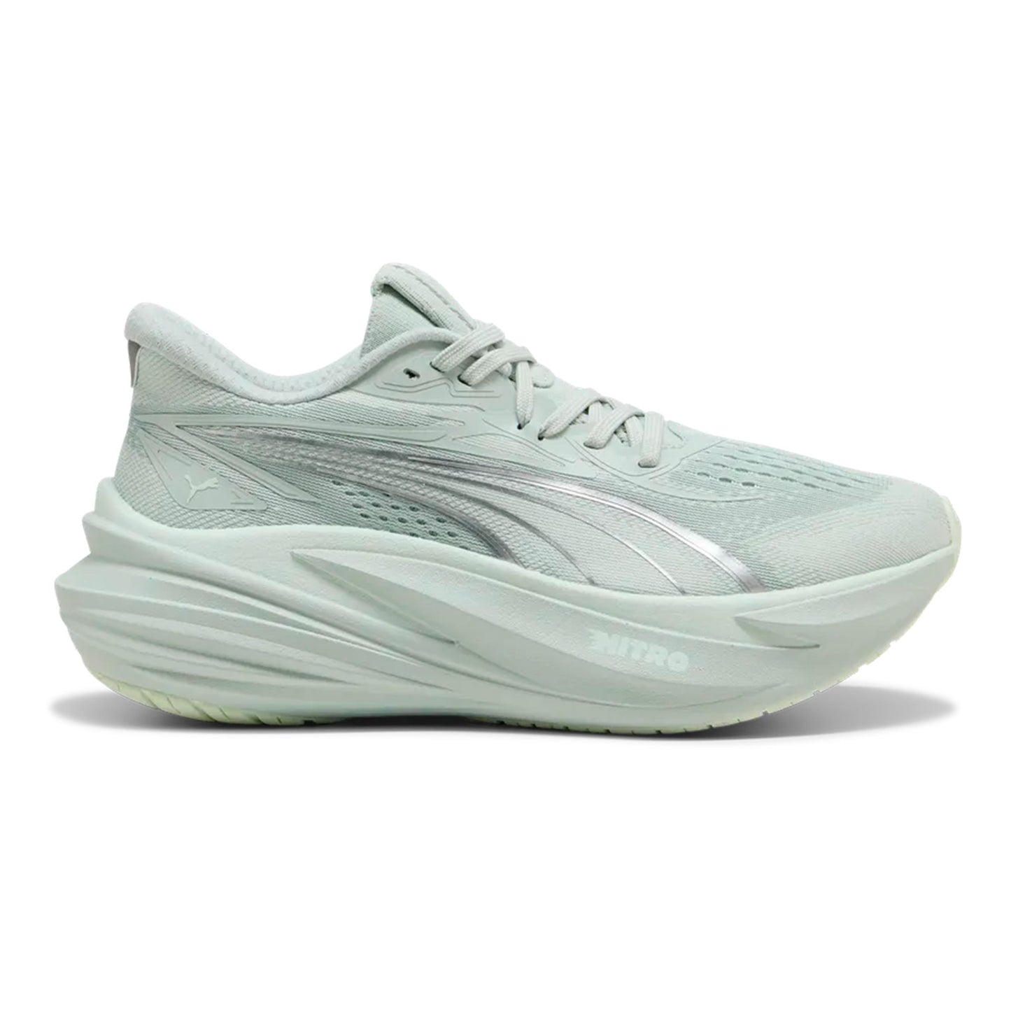 Puma MagMax Nitro 2 Neutralschuh Damen - hellgrün, silber
