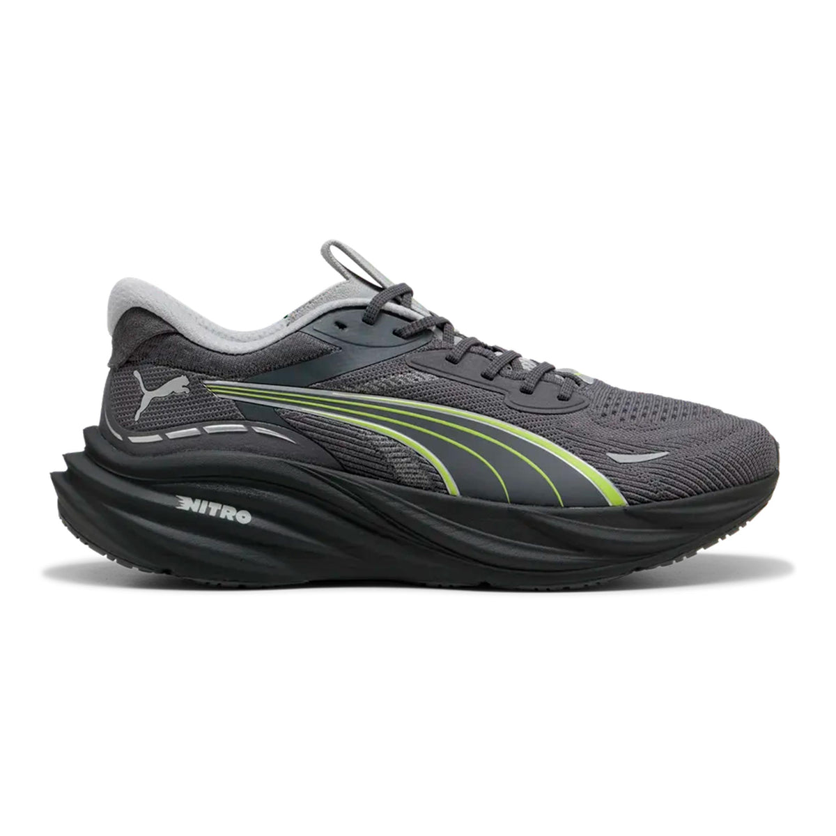Puma Magnify Nitro 3 Neutralschuh Herren - grau, neongelb