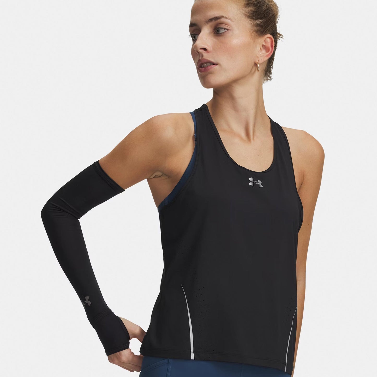 Under Armour Velociti Pro  Running shirt Women - black, silver