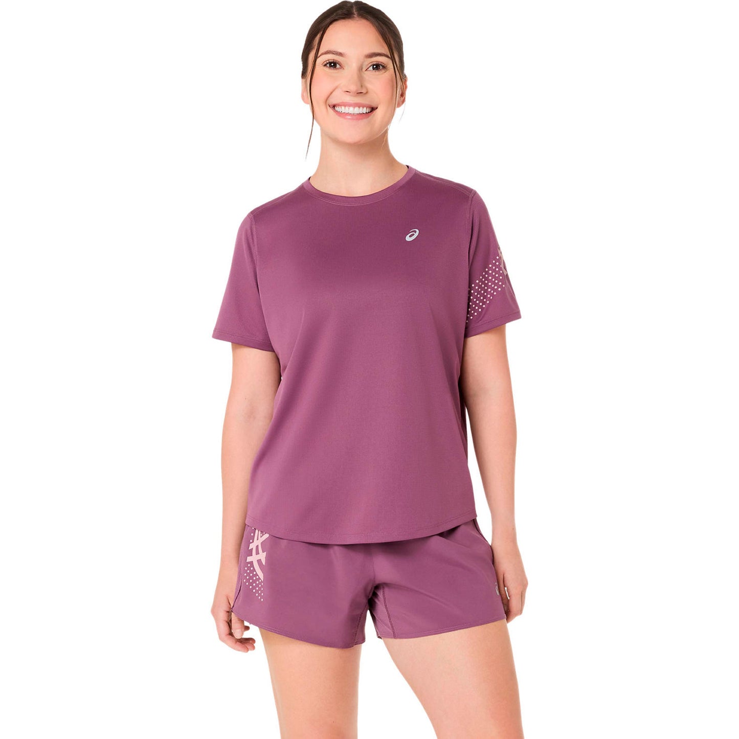 ASICS Icon Laufshirt Damen-lila