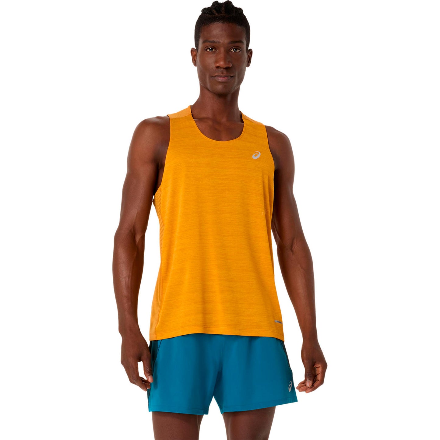 ASICS Road Laufshirt Herren-gelb