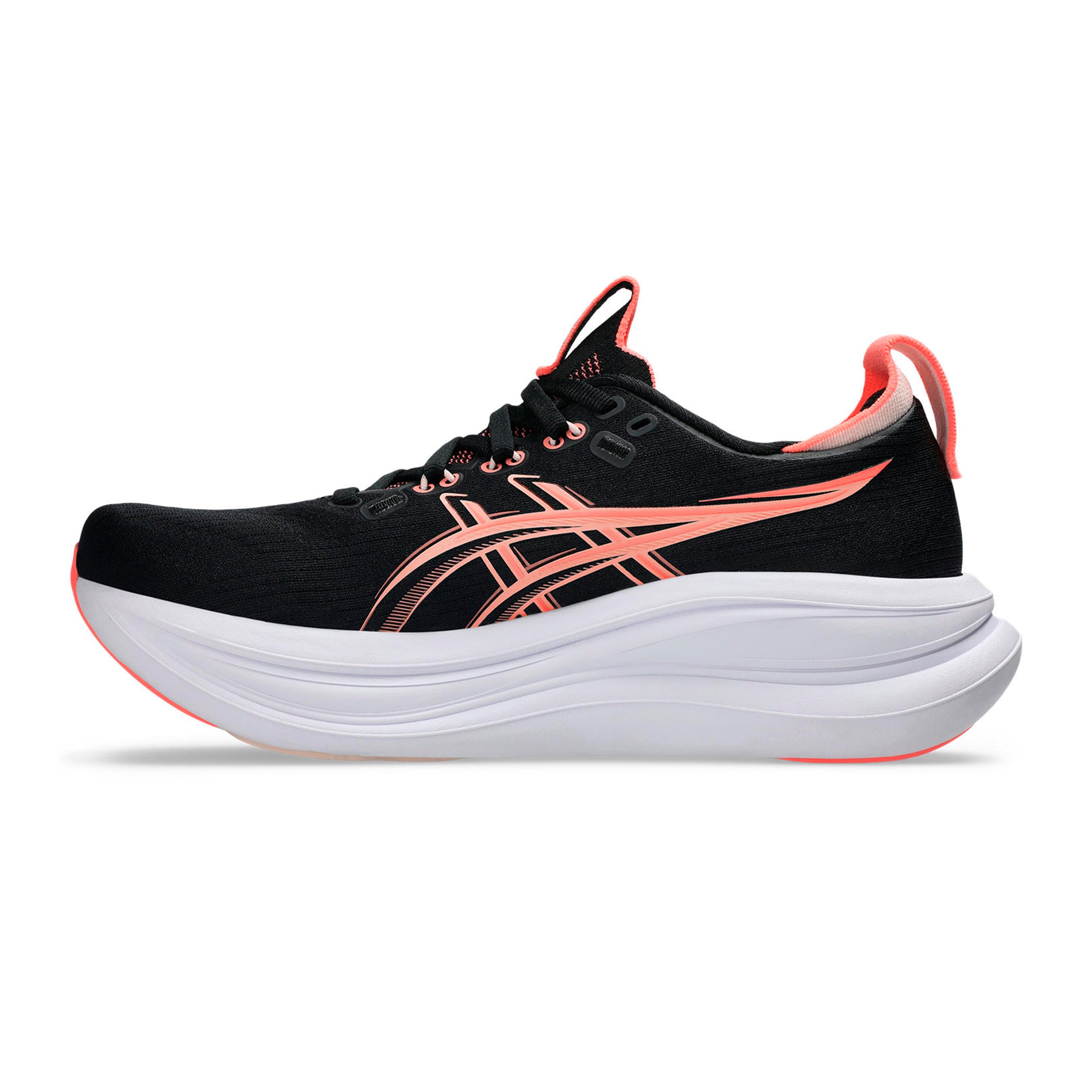 ASICS Gel-Nimbus 28 Neutral running shoe Women - black, coral