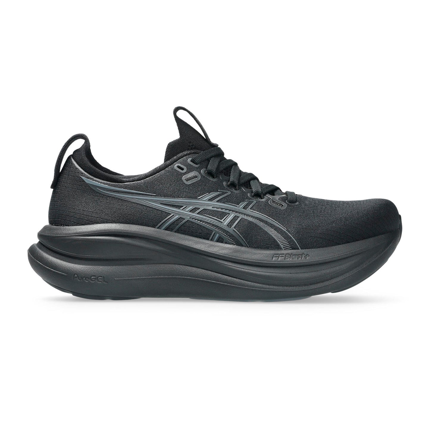 ASICS Gel-Nimbus 28 Neutralschuh Damen - schwarz, grau