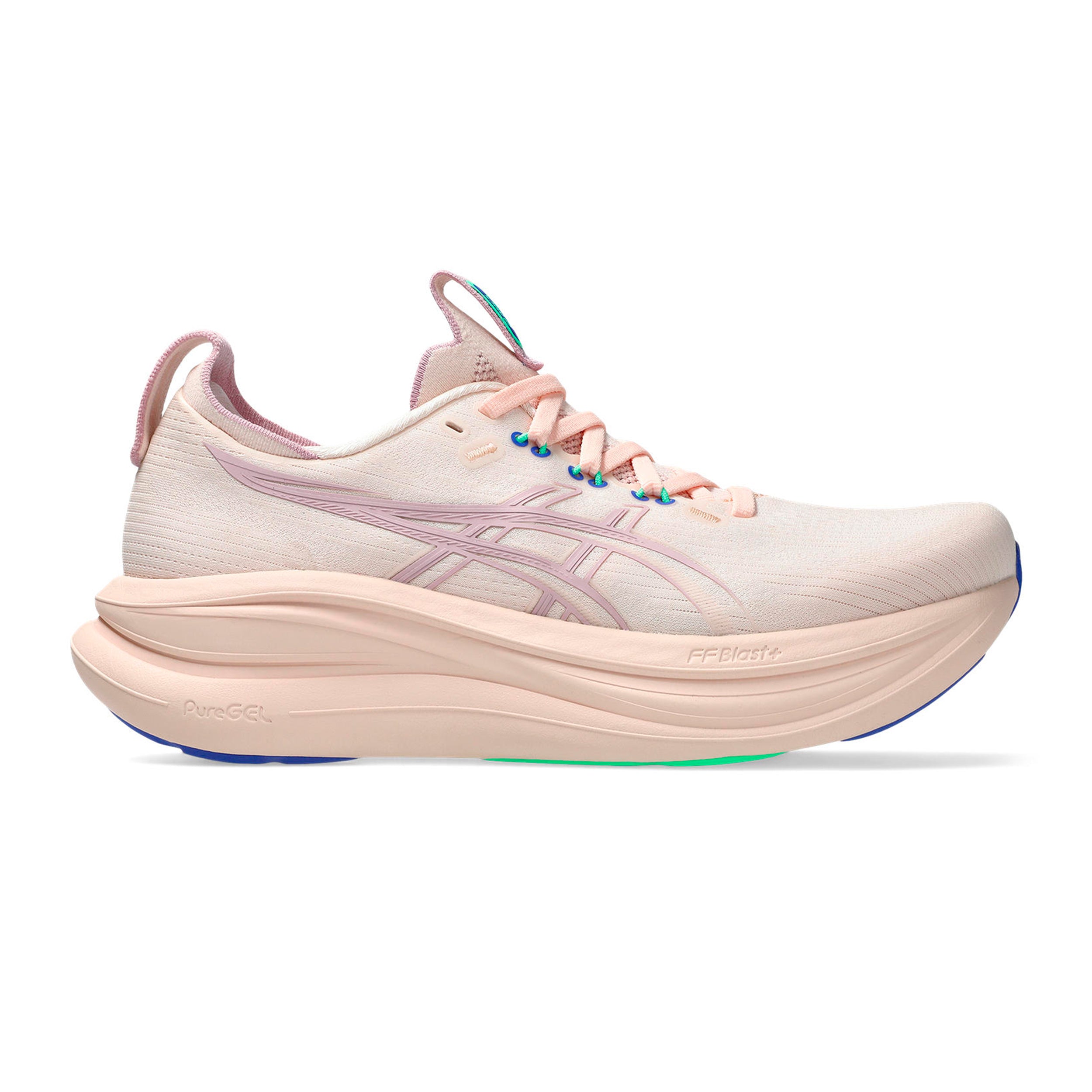 ASICS Gel-Nimbus 28 Neutralschuh Damen - apricot, rosa