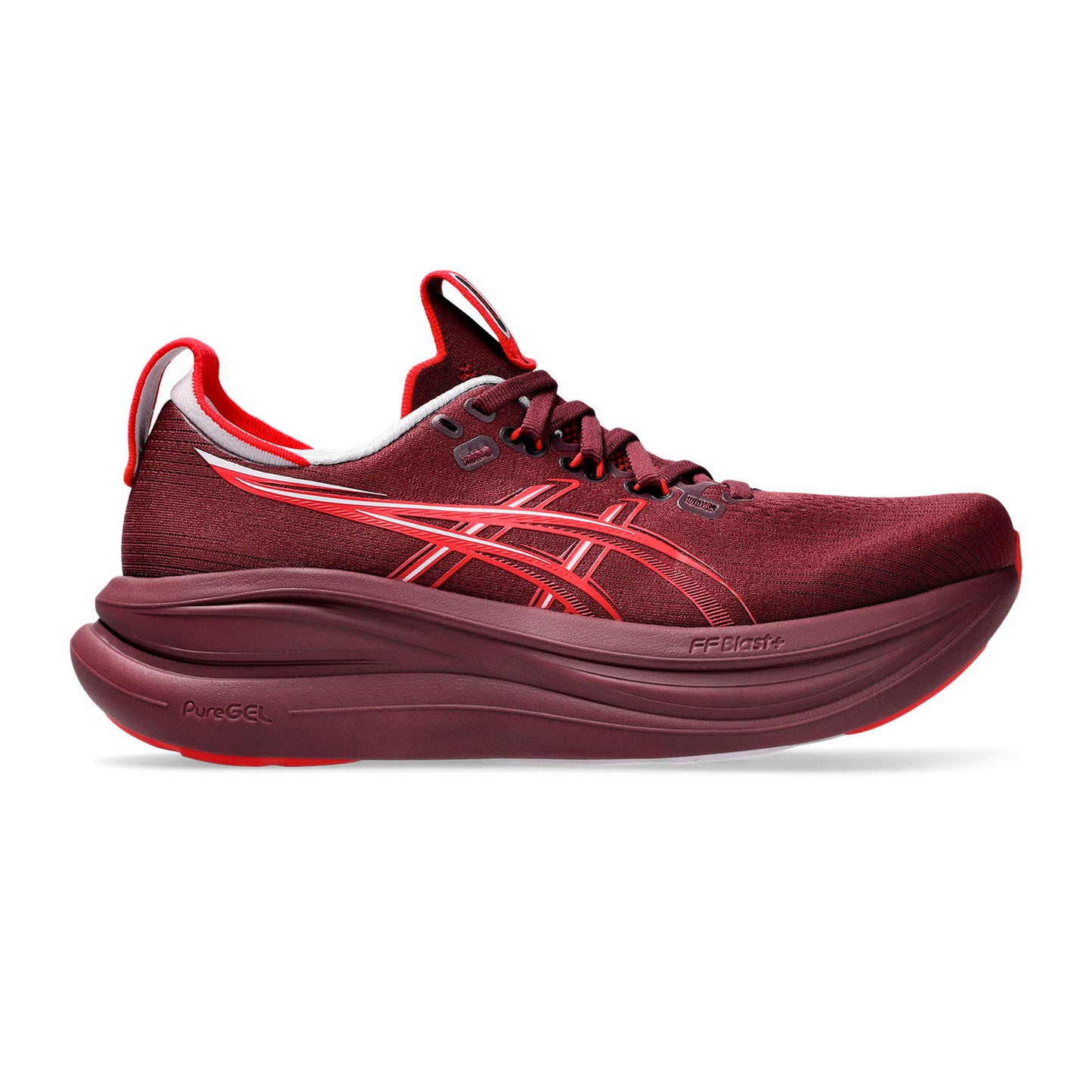 ASICS GEL-NIMBUS 28 Neutral running shoe Women - wine red, red