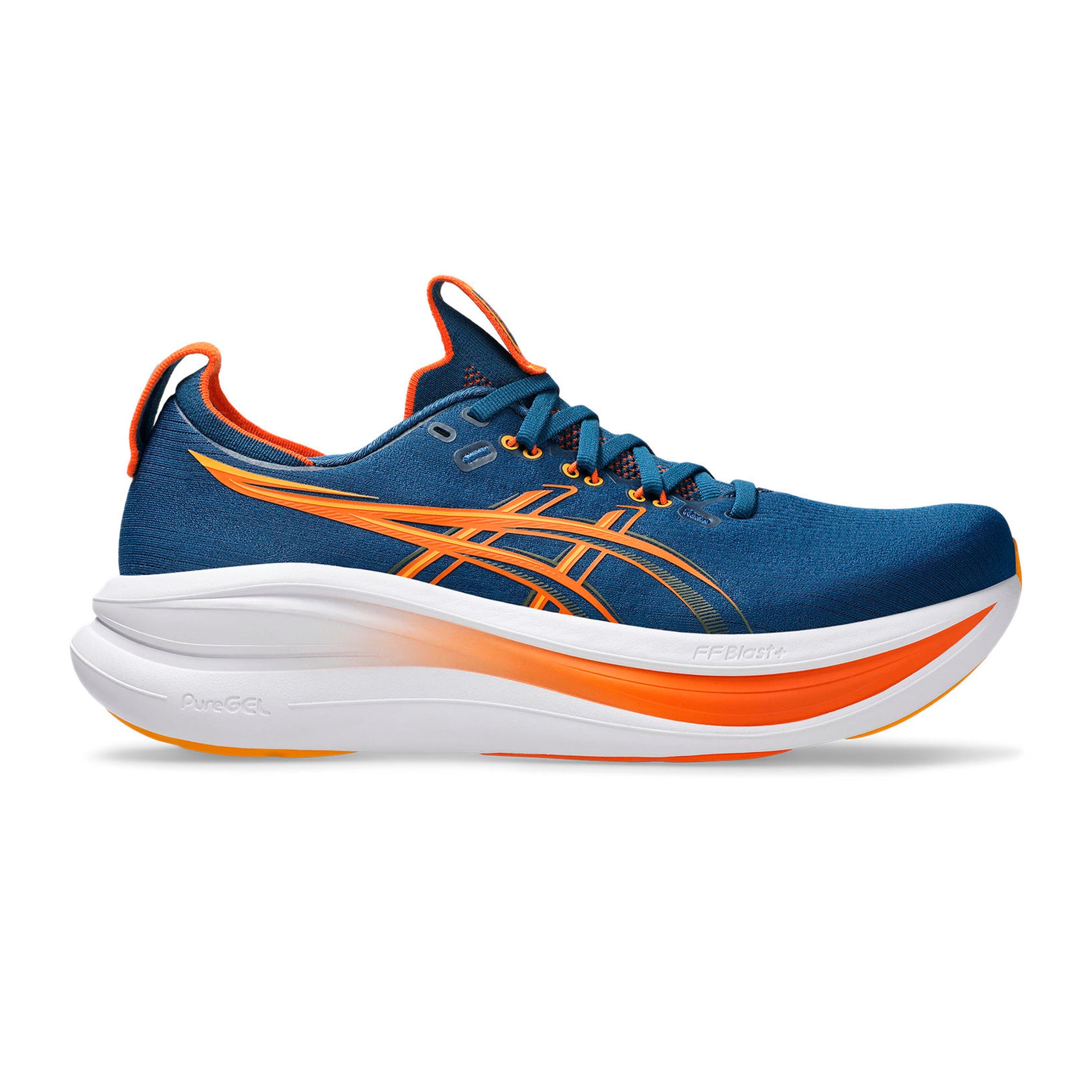 ASICS Gel-Nimbus 28 Neutral running shoe Men-blue, orange