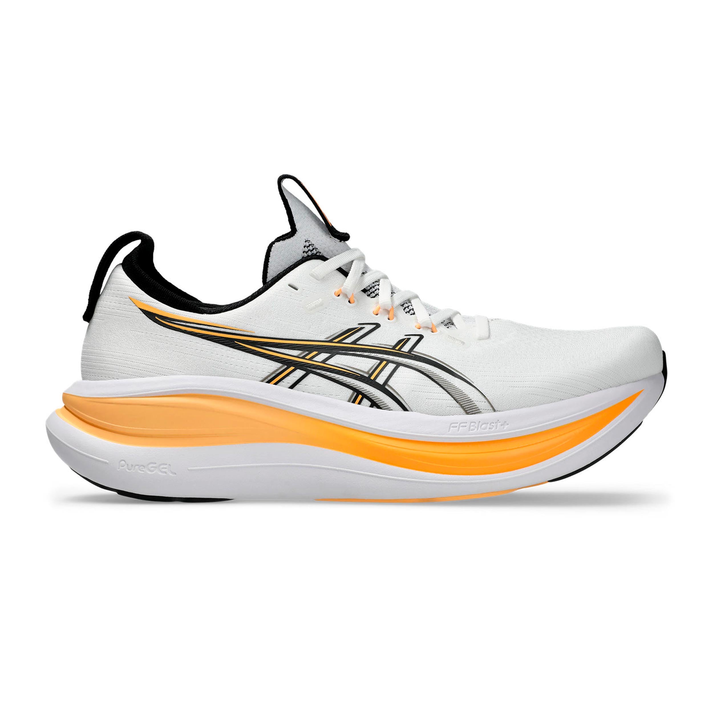 ASICS GEL-NIMBUS 28 Neutral running shoe Men - white, orange