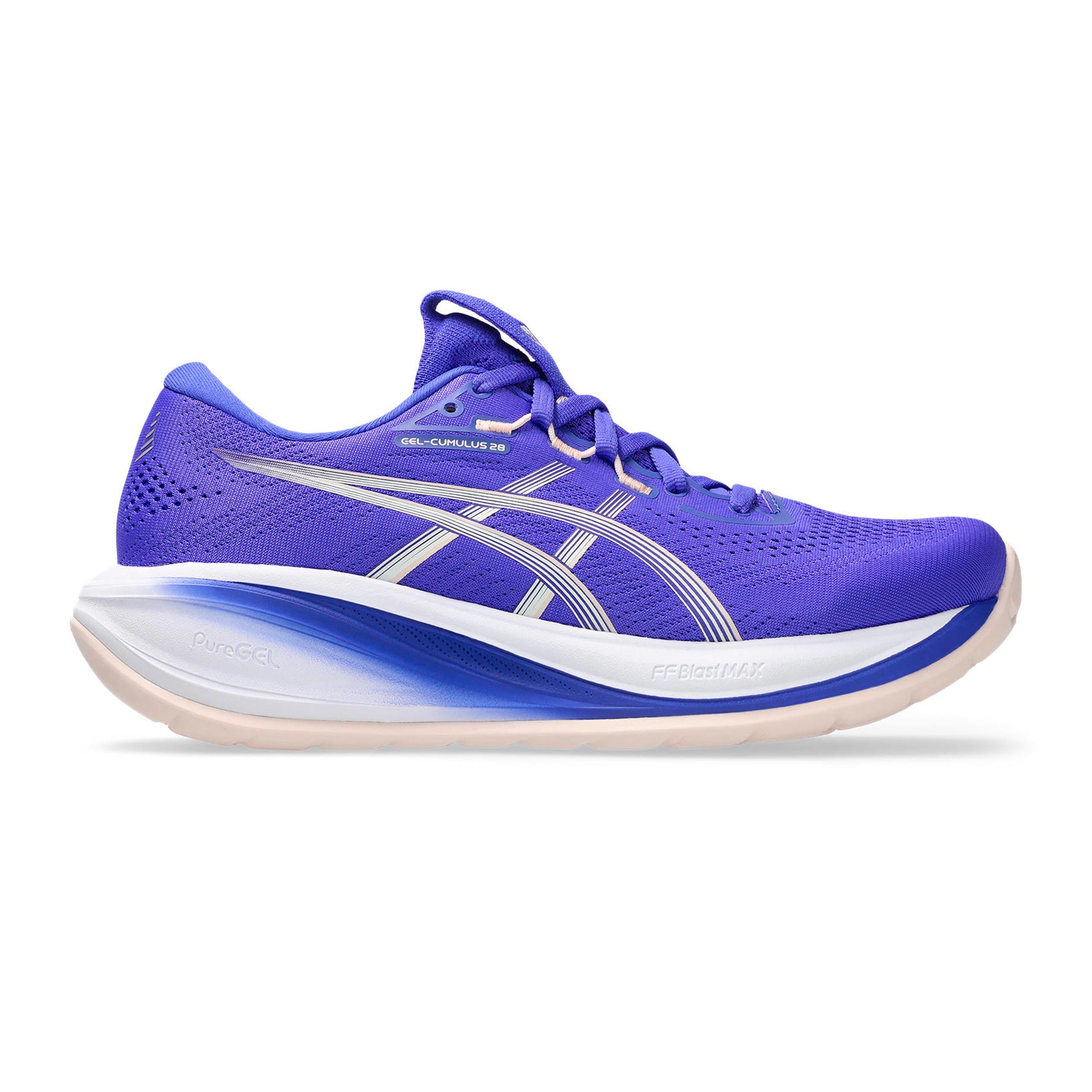 ASICS Gel-Cumulus 28 Neutralschuh Damen - blau, weiß