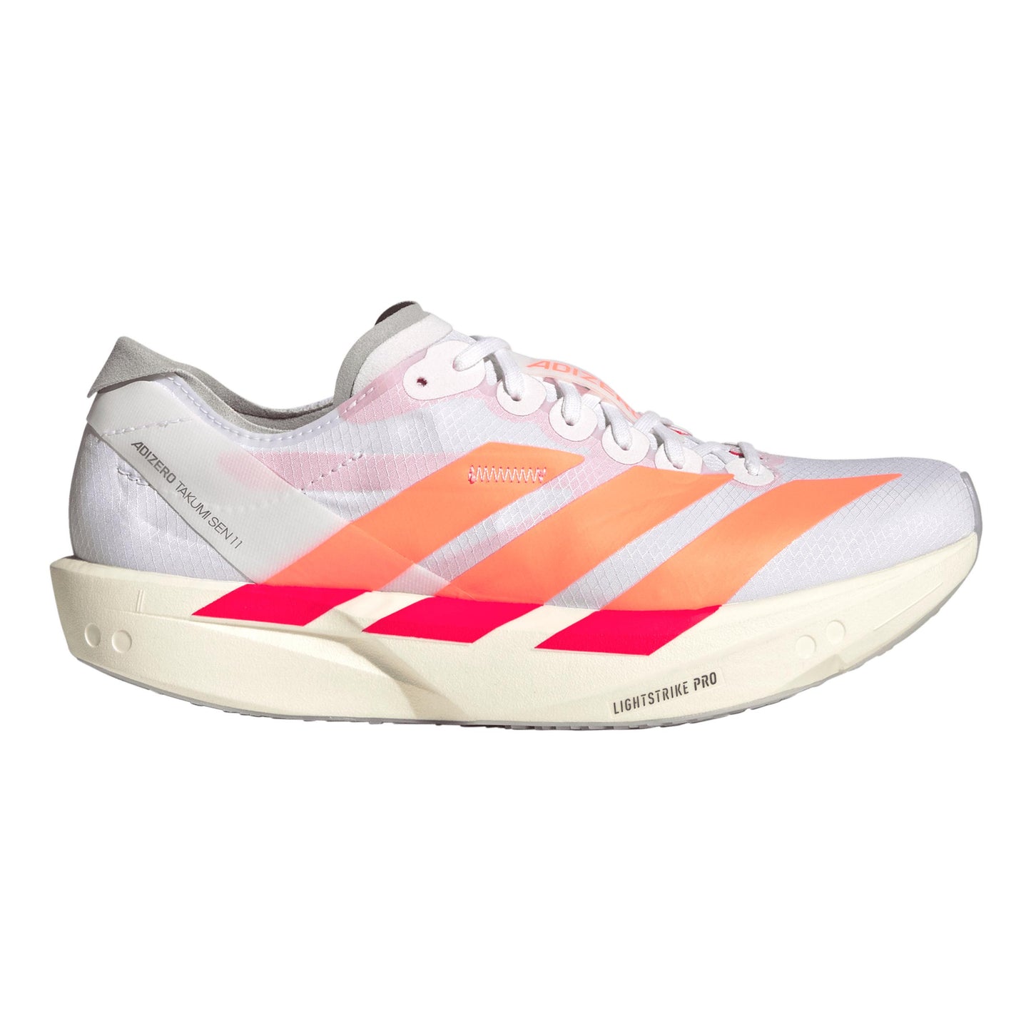 adidas Adizero Takumi Sen 11 Wettkampfschuh Damen - weiß, orange