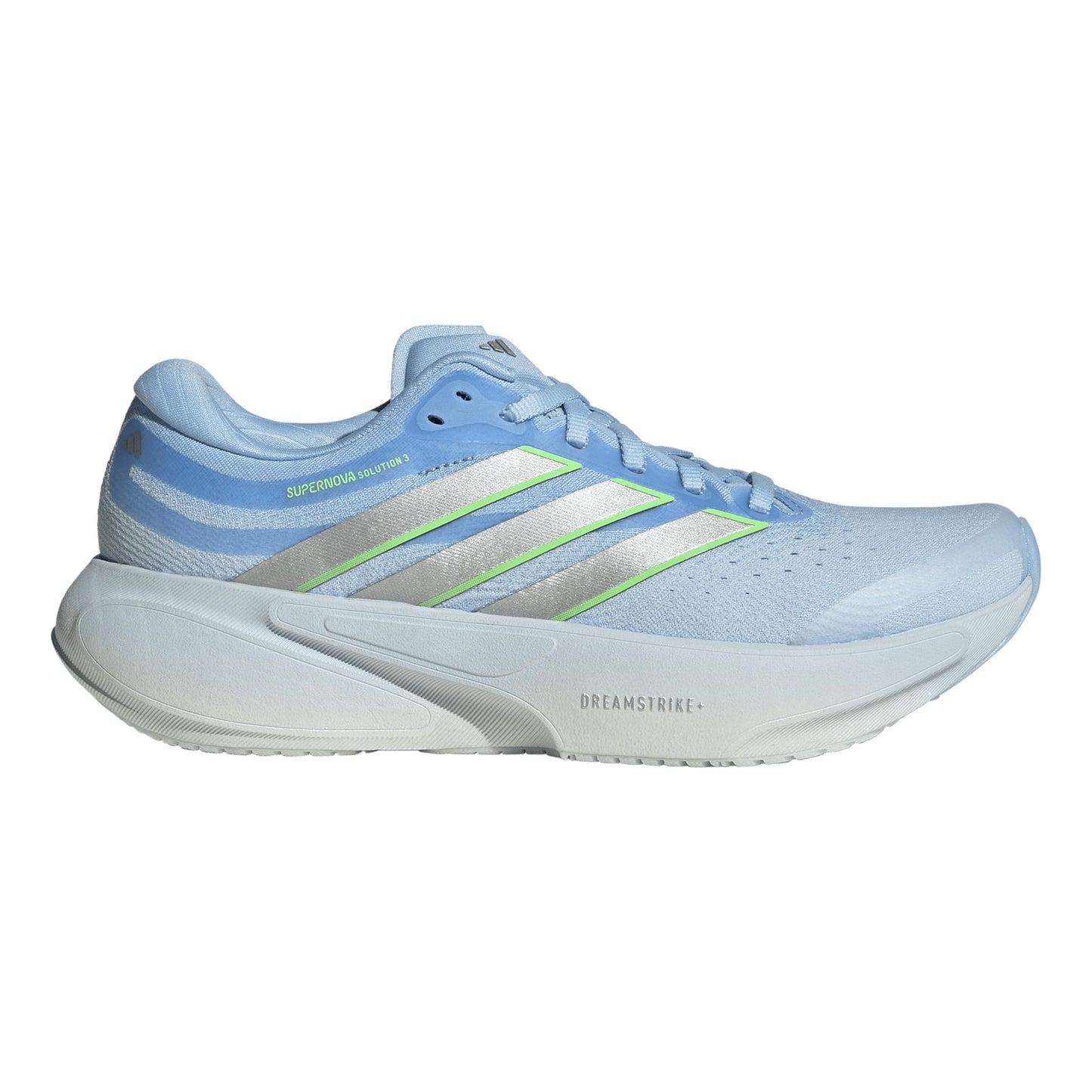 adidas Supernova Solution 3 Stability running shoe Women - light blue, lime