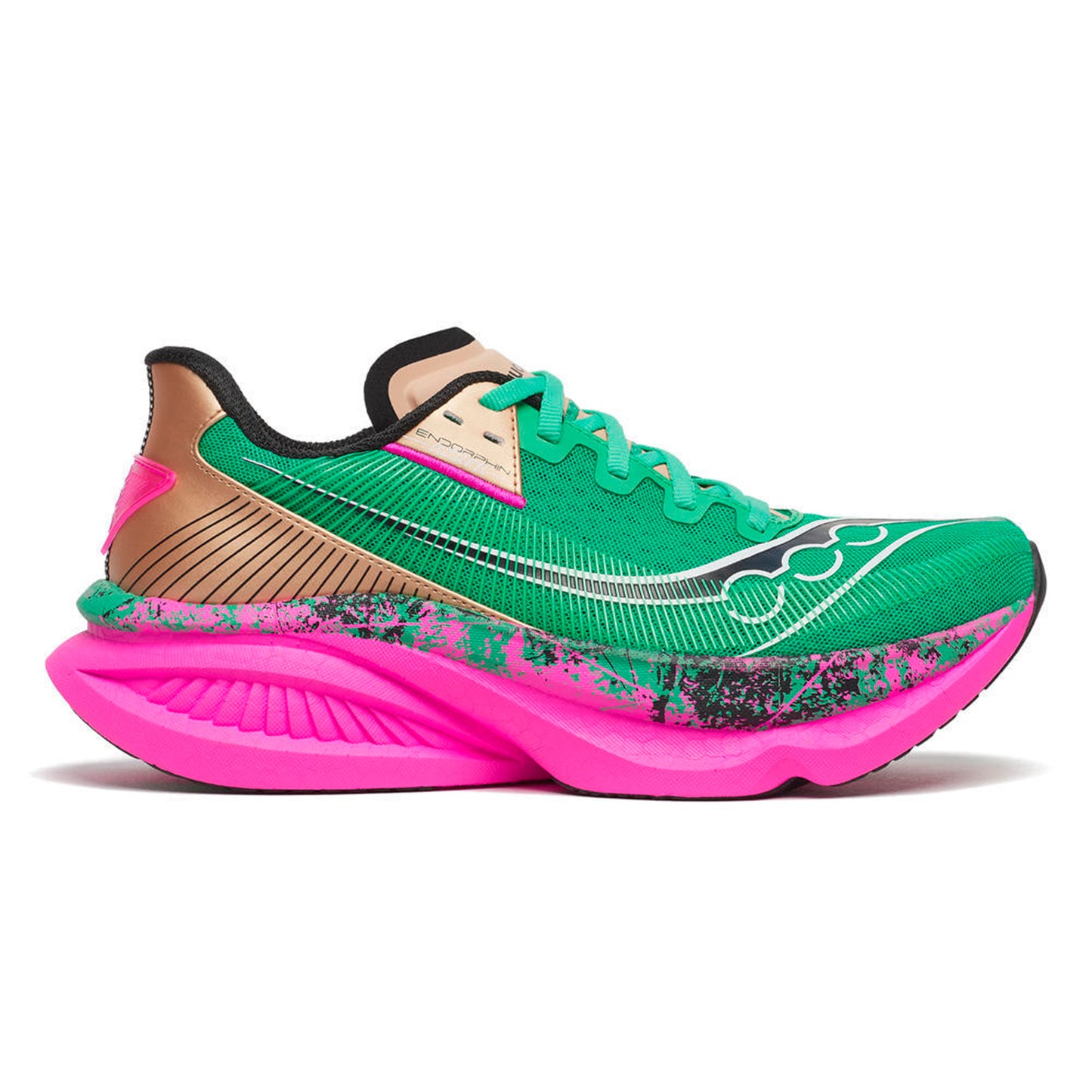 Saucony Endorphin Azura Neutral running shoe Women-green, black
