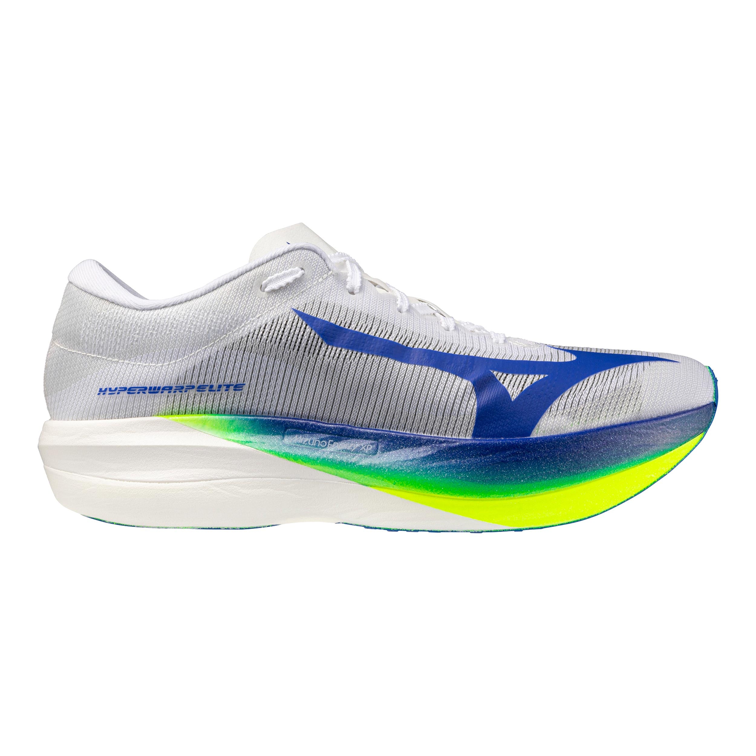 Mizuno Hyperwarp Elite                     Wettkampfschuh Unisex-weiß, gelb