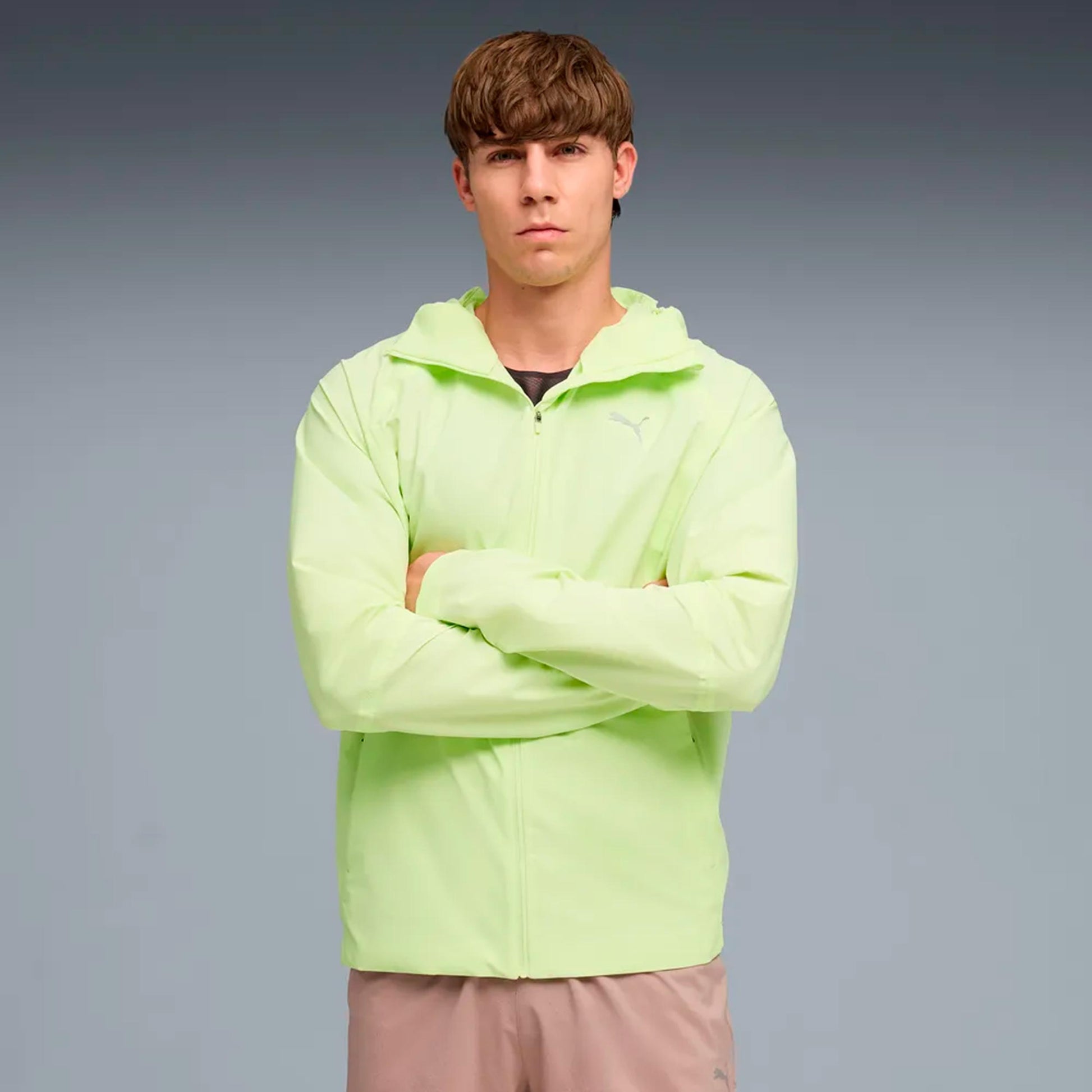 Puma Run Raincell Laufjacke Herren-grün