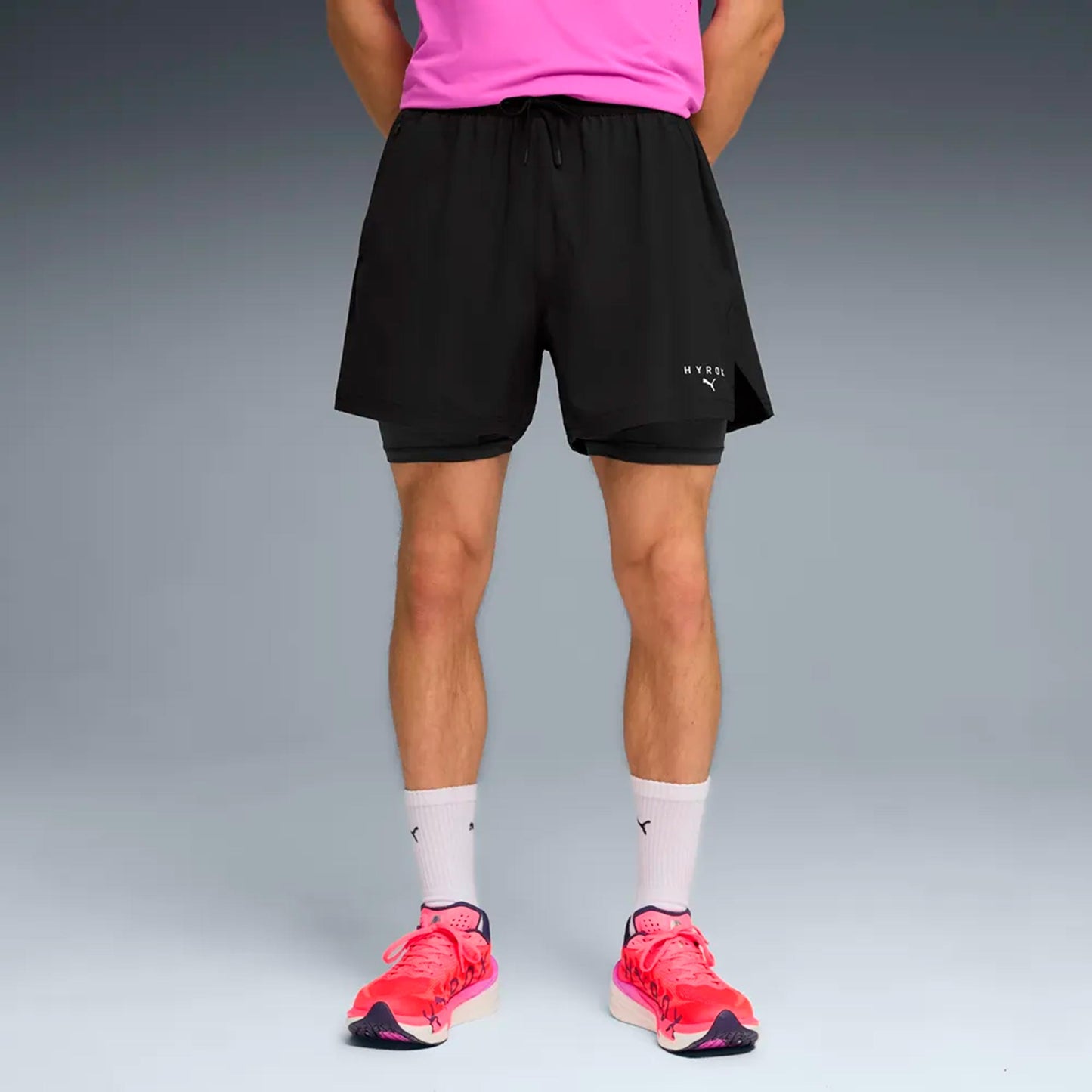 Puma HYROX DryElite 2in1  Laufshorts Herren-schwarz