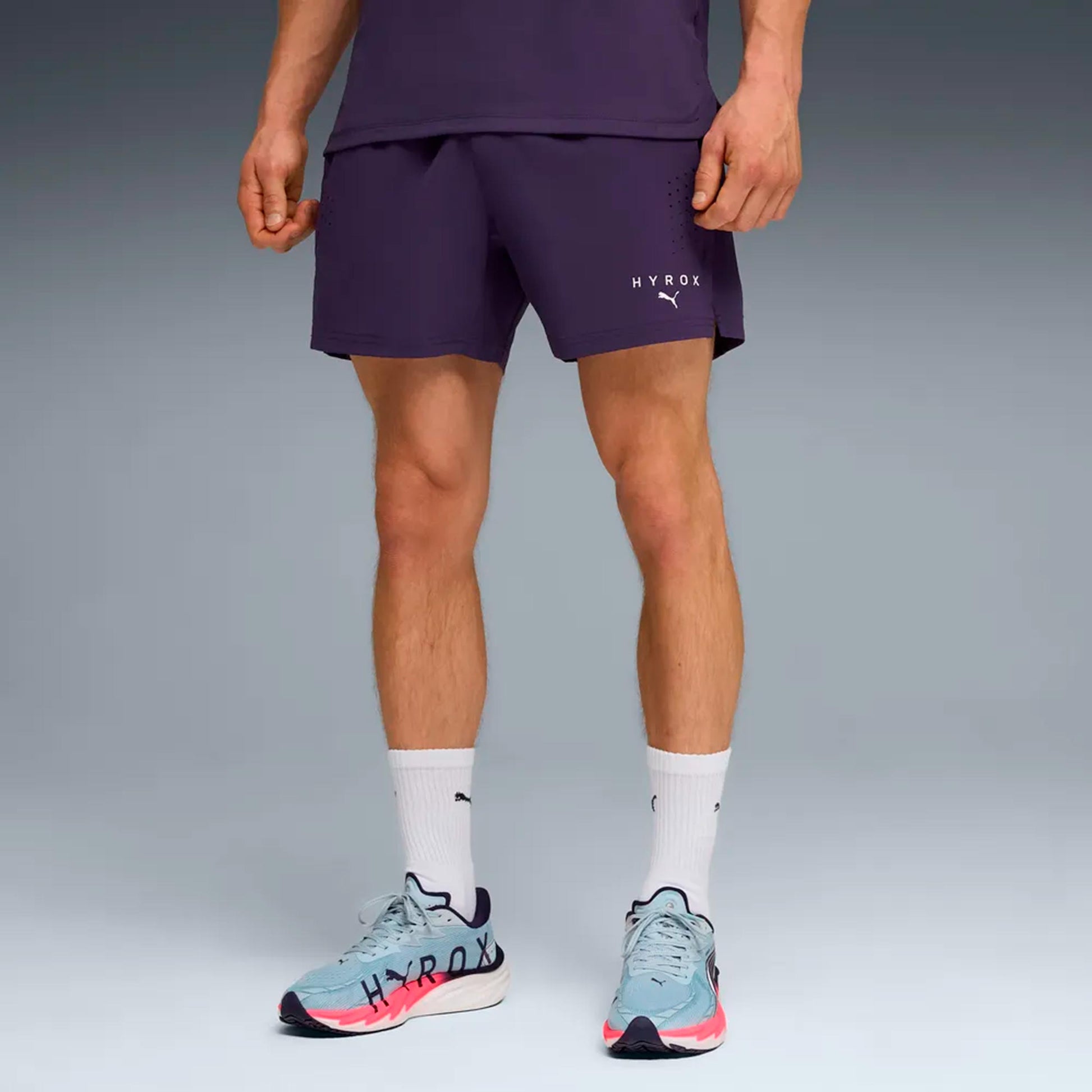 Puma HYROX DryElite 5in Running shorts Men-violet