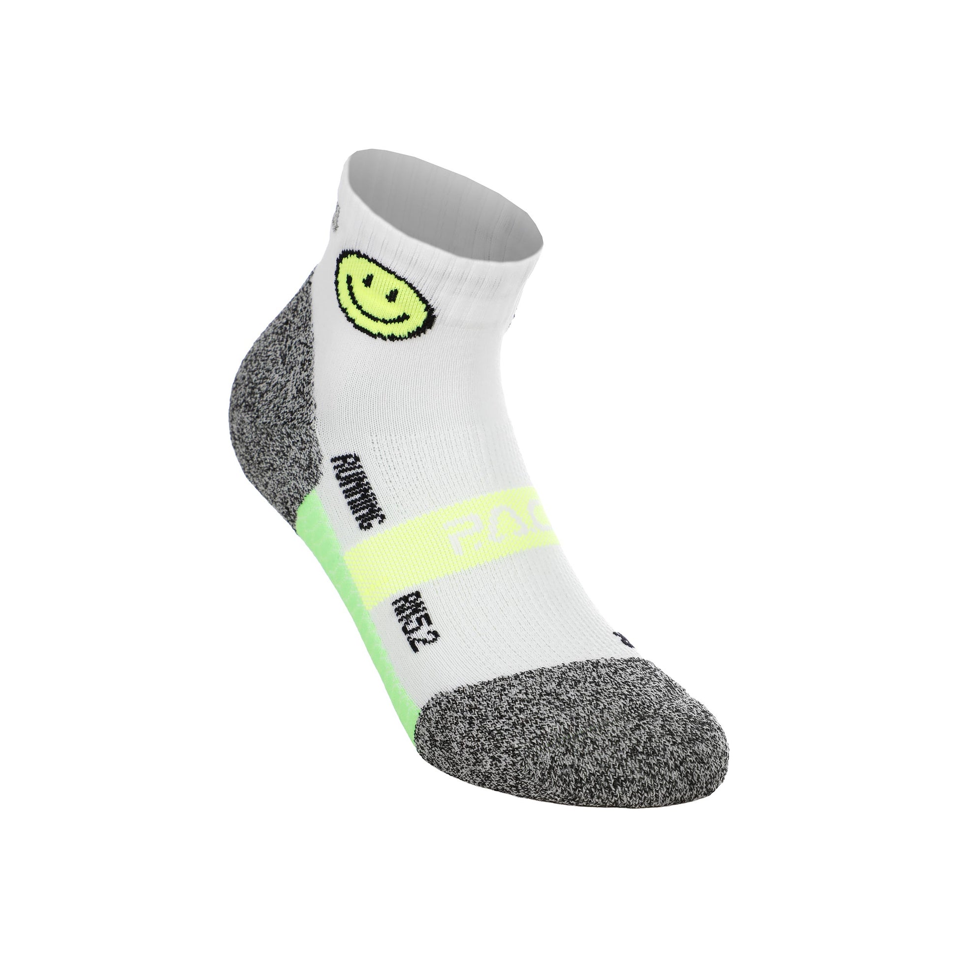 P.A.C. RN 5.2 Reflective Pro Running socks Women-white, neon yellow