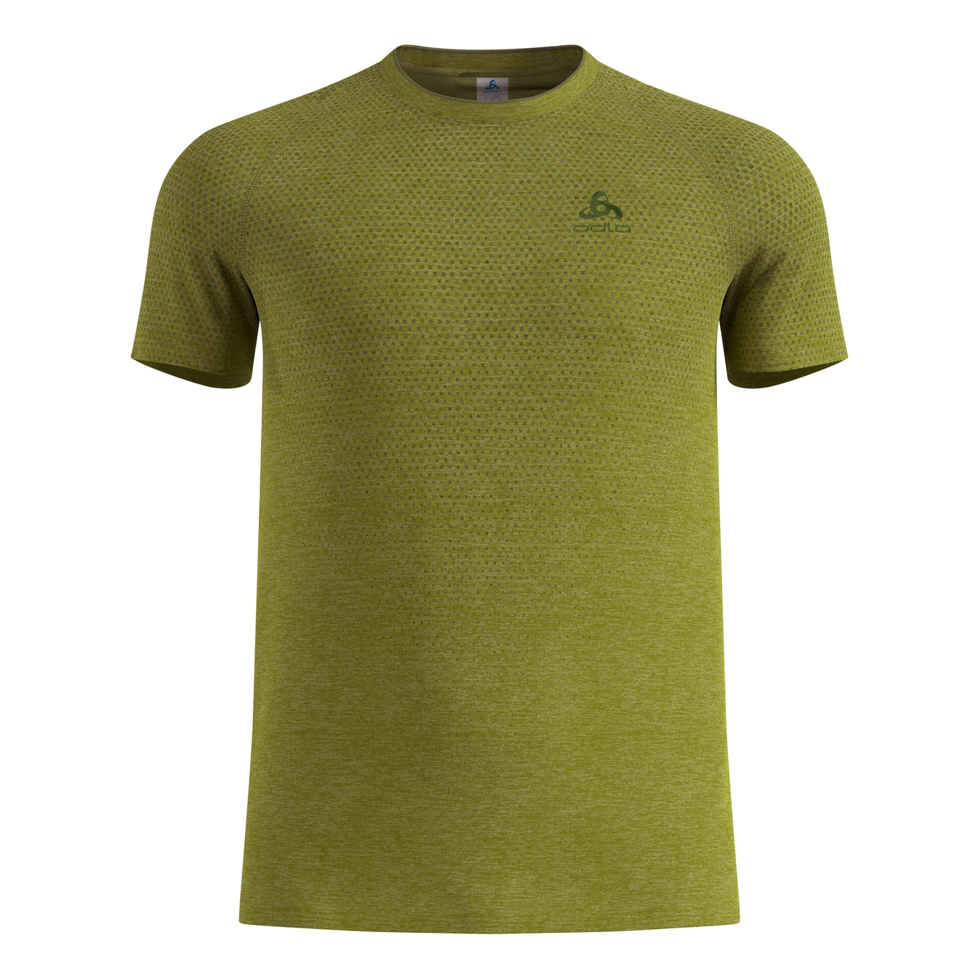 Odlo Essential Seamless Laufshirt Herren-grün