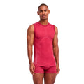 Wool Tech Light  Vest Men-red