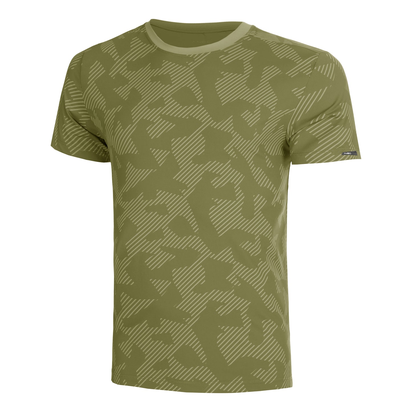 NEO Feel the Vybe AOP Running shirt Men-olive