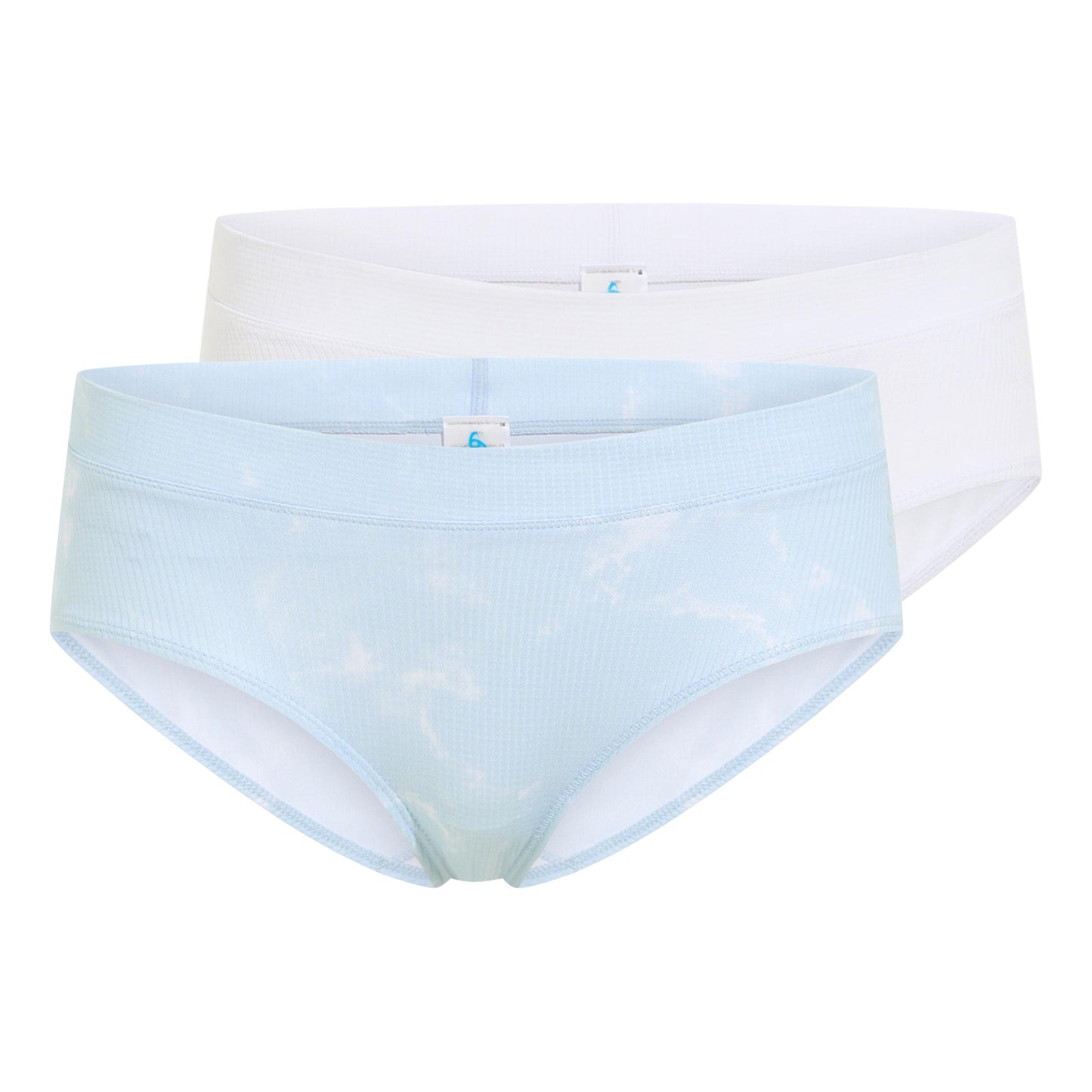 Odlo Active Light Graphic 2 pack Pant Women-light blue, white