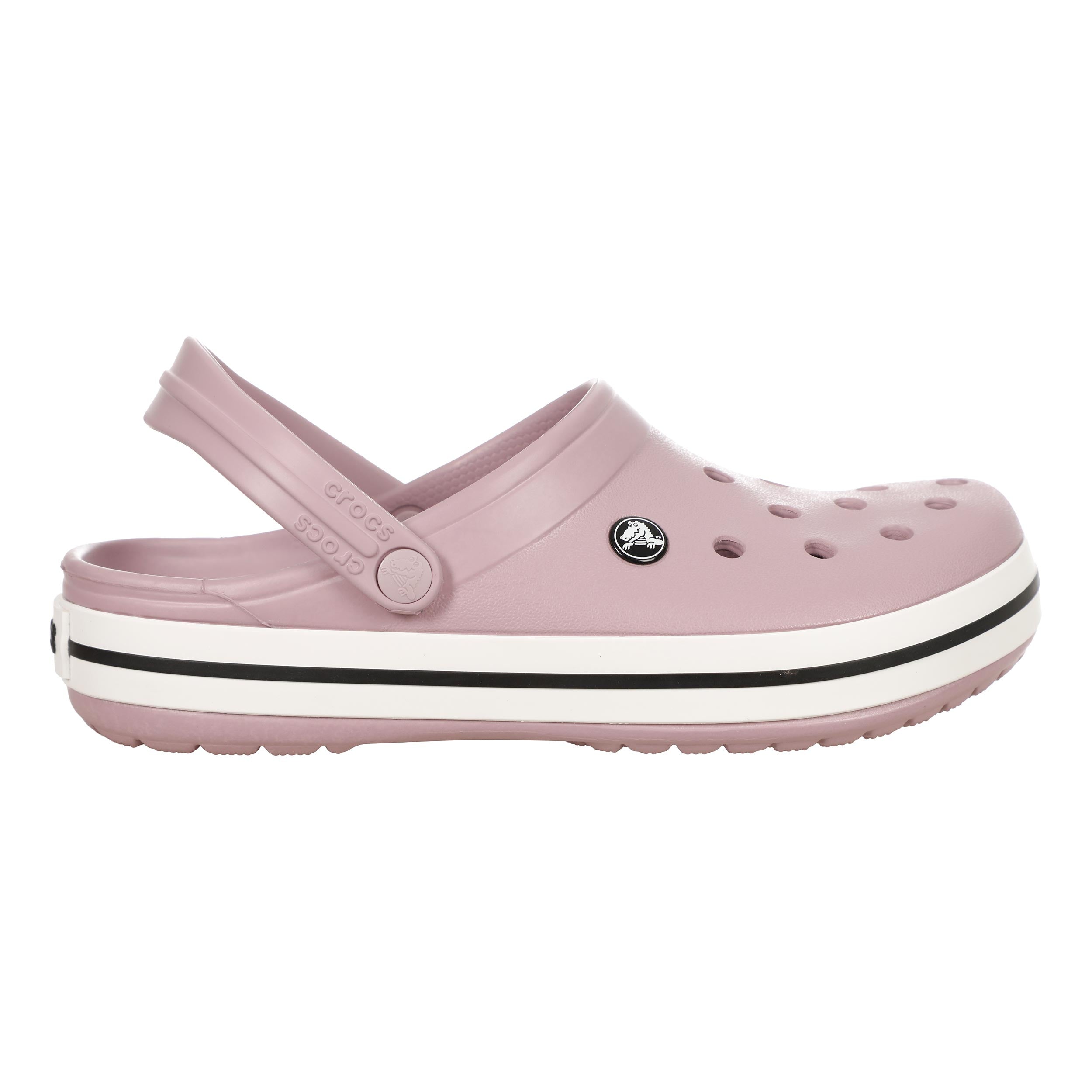 Crocs Crocband Clog Slippers Unisex - lilac, white