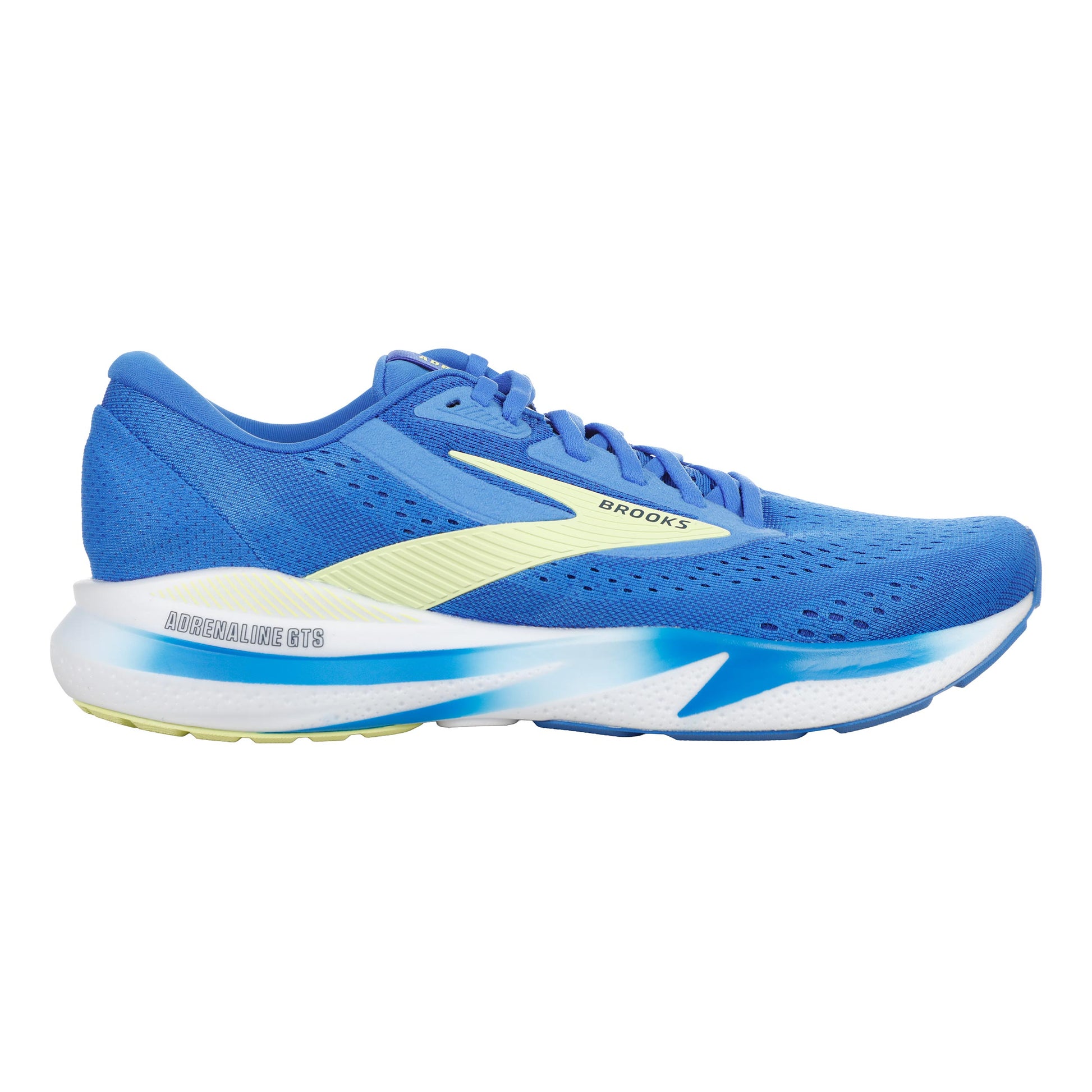 Brooks Adrenaline GTS 24 wide Stability running shoe Men - blue, yellow