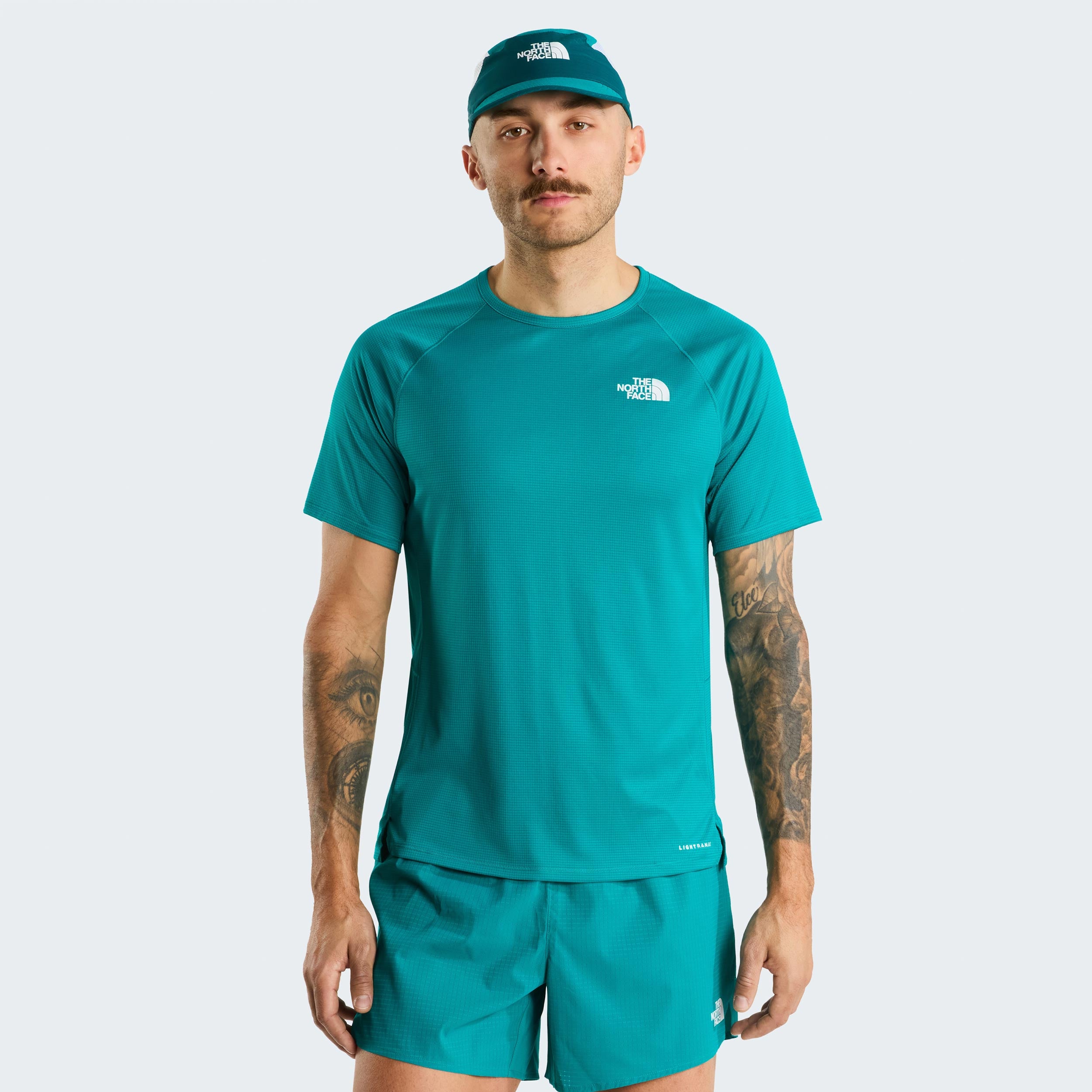 The North Face Sunriser Running shirt Men - turquoise