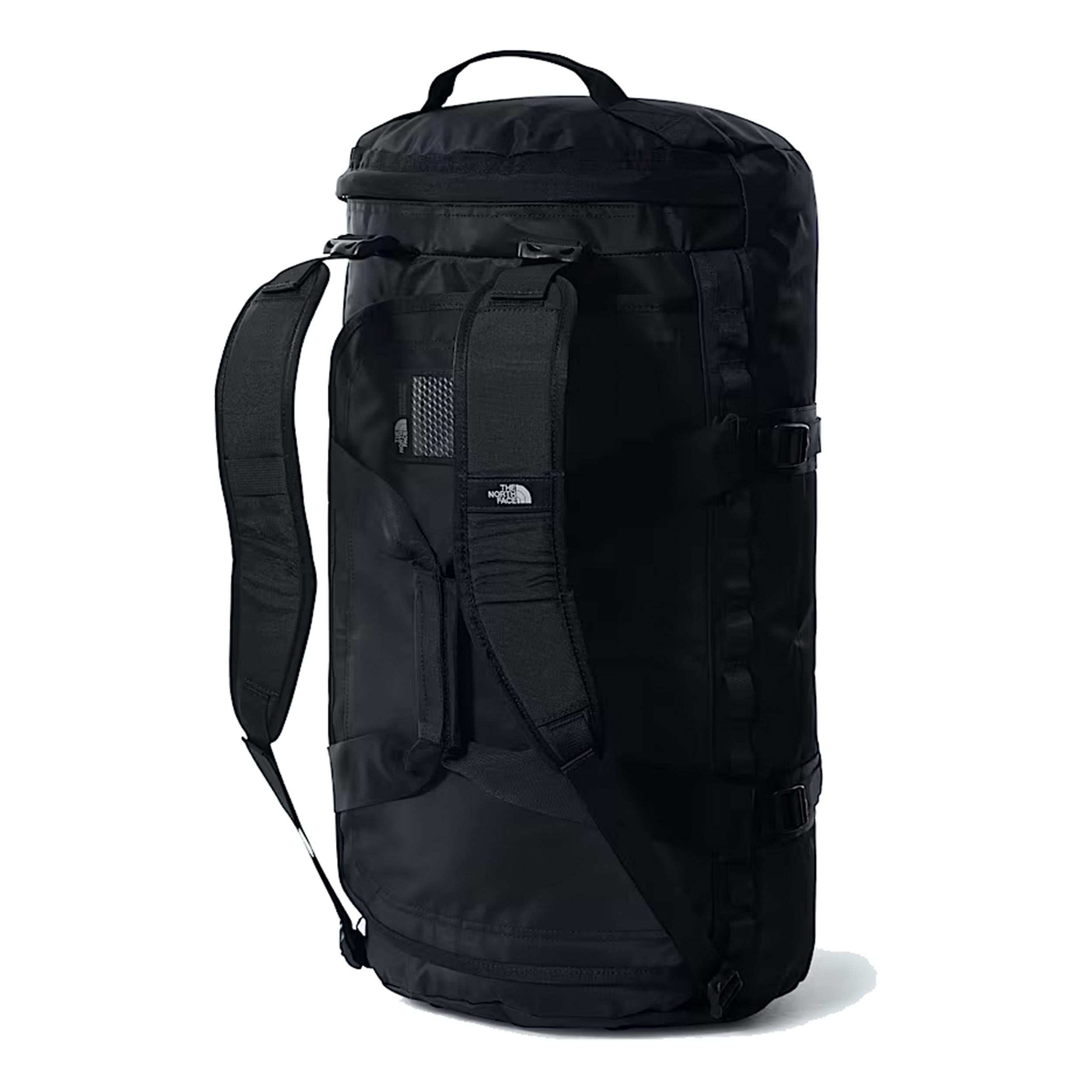 Base Camp Duffel M Sports bag - black, white | Running Point